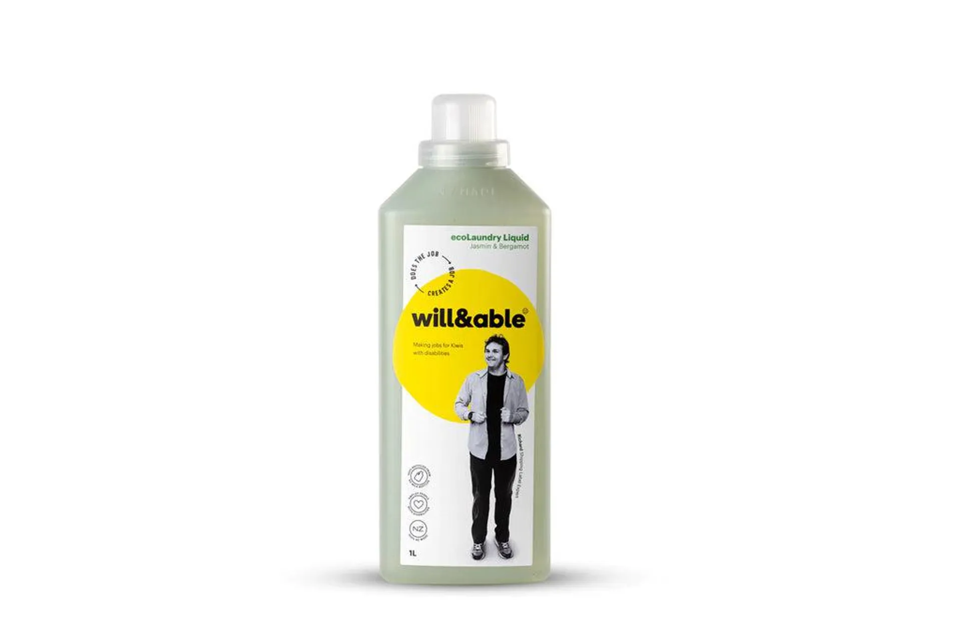 X Will & Able Eco Laundry Liquid 1L