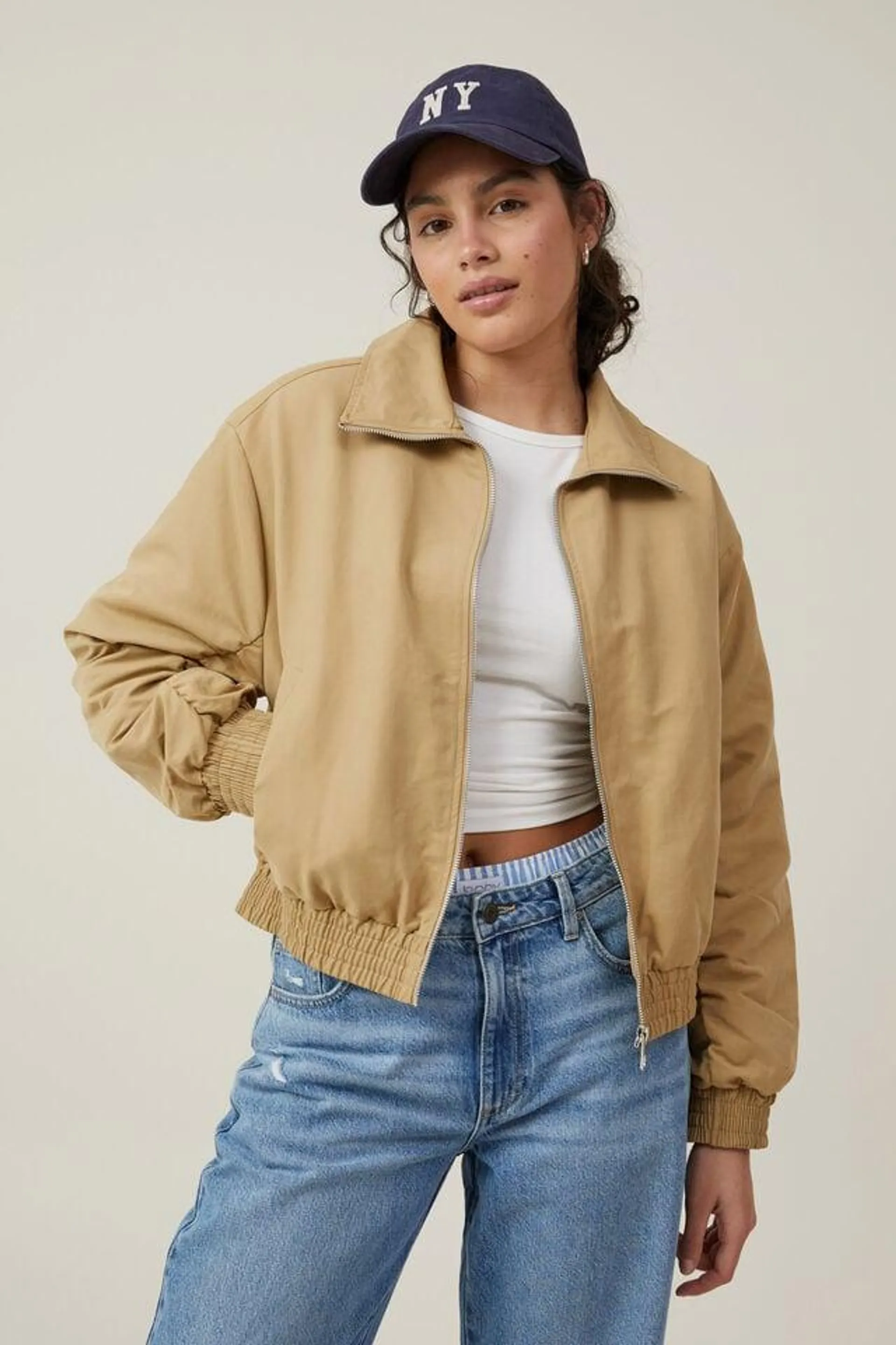 Scout Collared Bomber Jacket