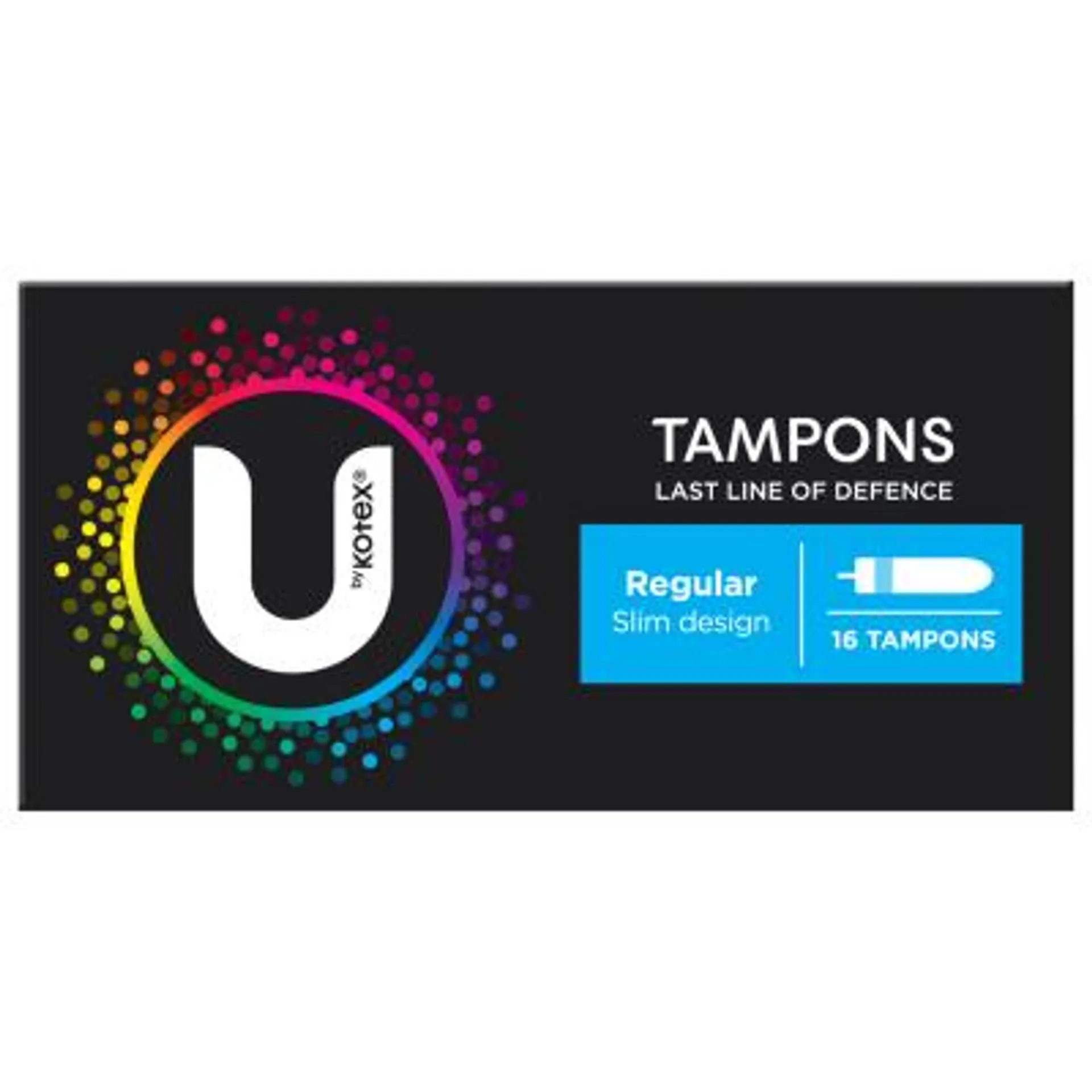 U By Kotex Regular Slim Tampons