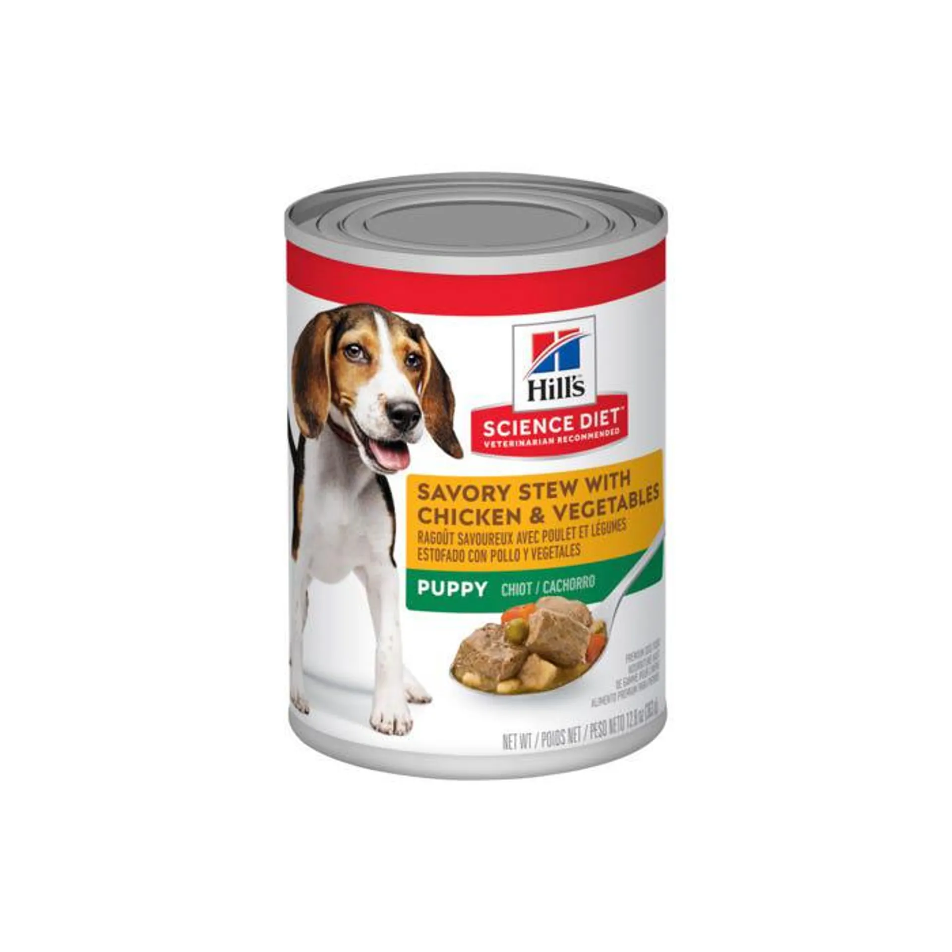 Hill's Science Diet Puppy Savory Stew Chicken & Vegetables Dog F