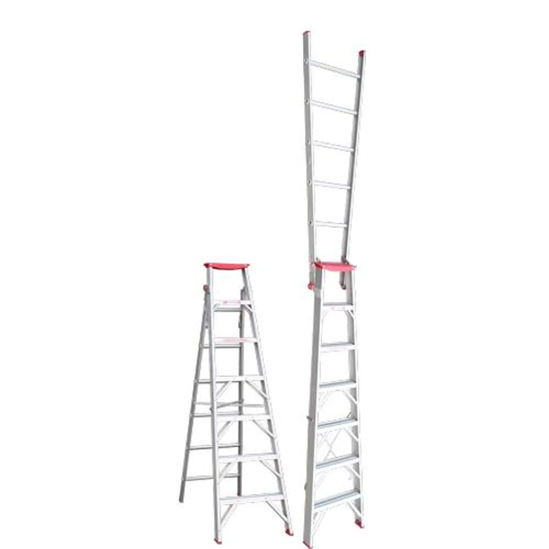 Indalex 2.1 - 3.8m 120kg Tradesman Dual Purpose Ladder