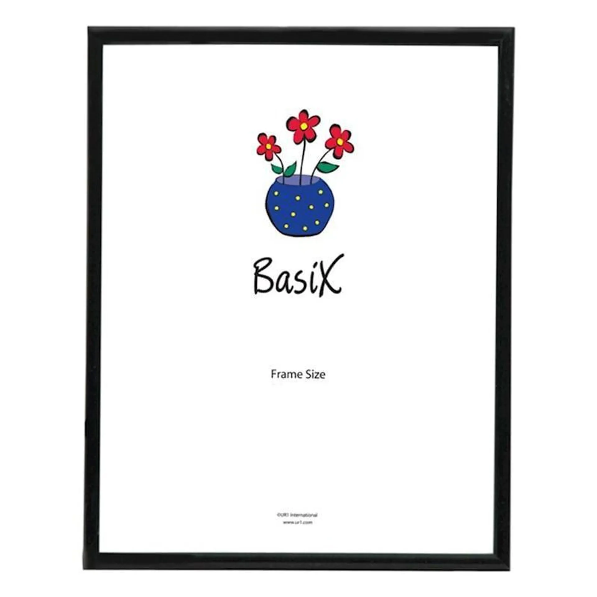 UR1 Basix Photo Frame Black 12x16 A3