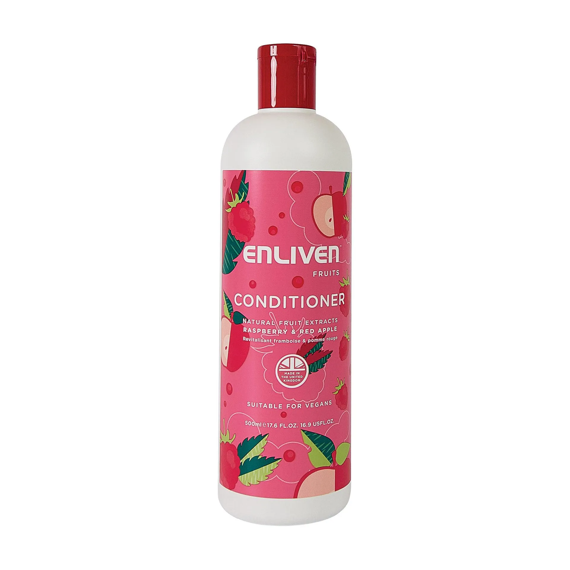 Enliven Naturals Conditioner Raspberry & Red Apple 500ml