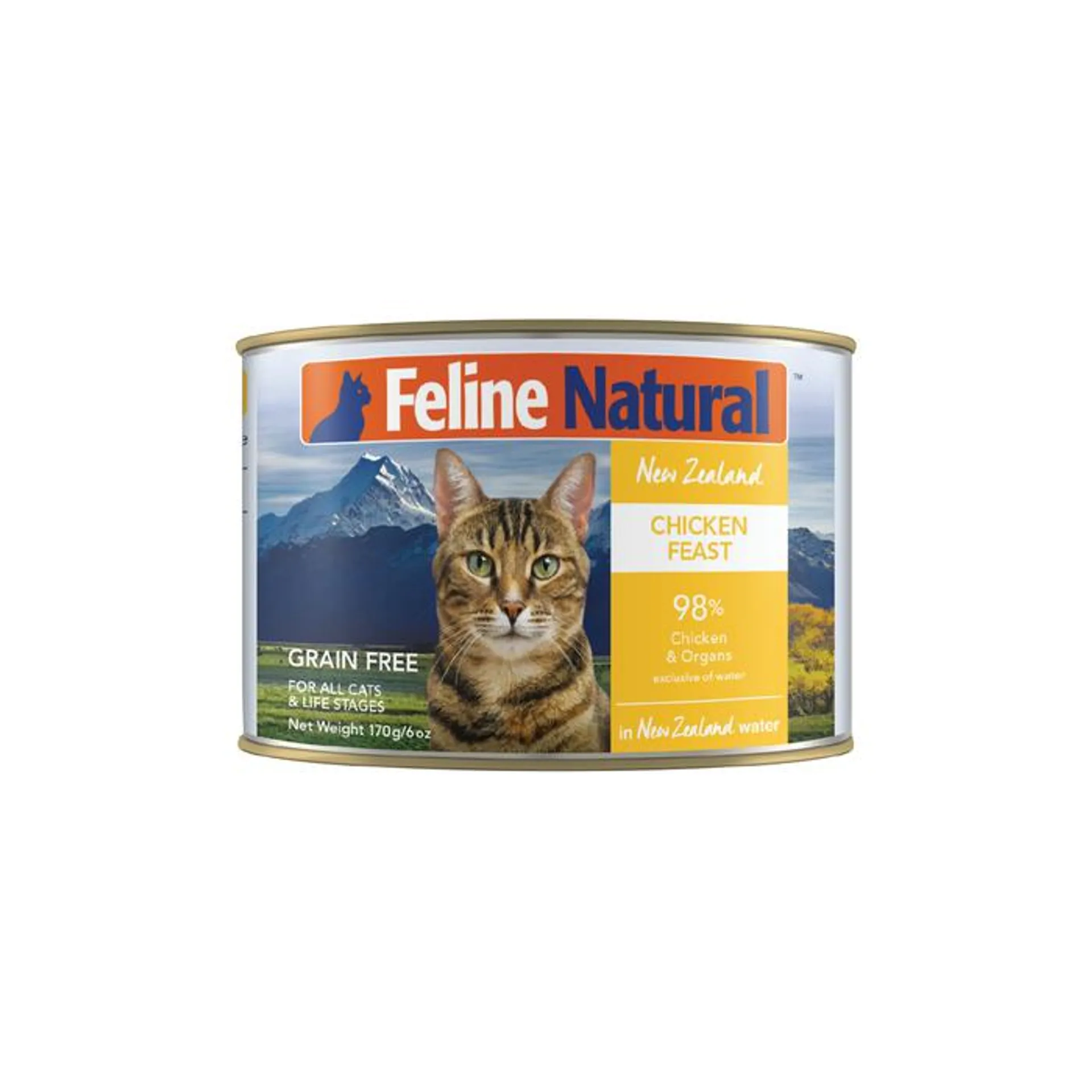 Feline Natural Chicken Cat Food 170gm