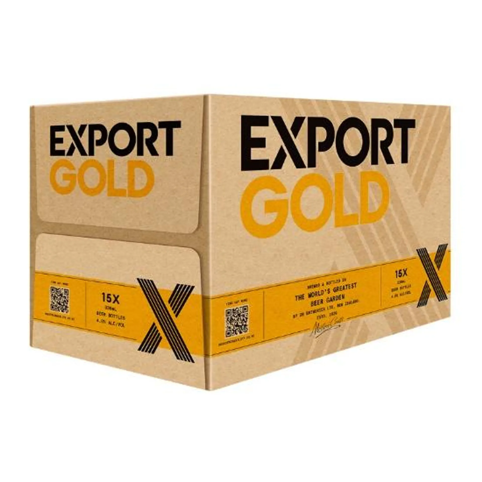 Export Gold Bottles 15x330ml