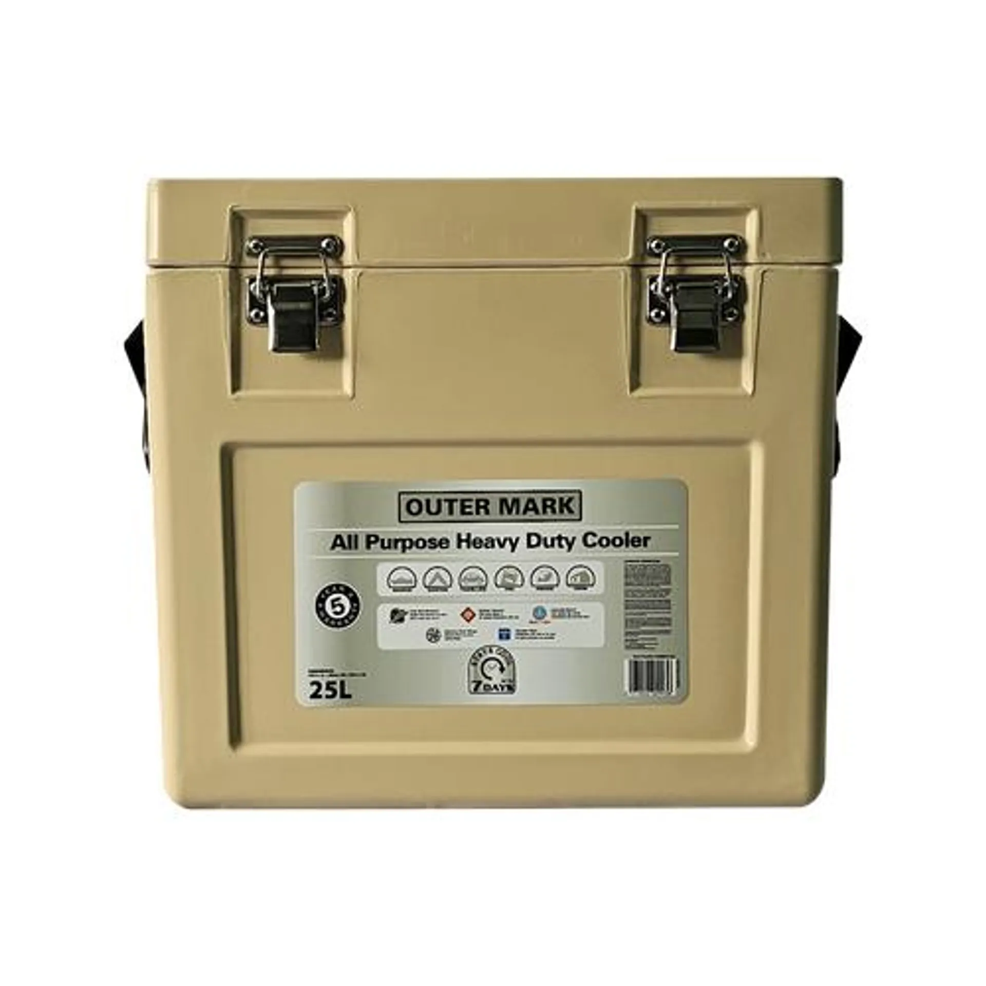 Outermark 25L Beige Cooler Ice Box