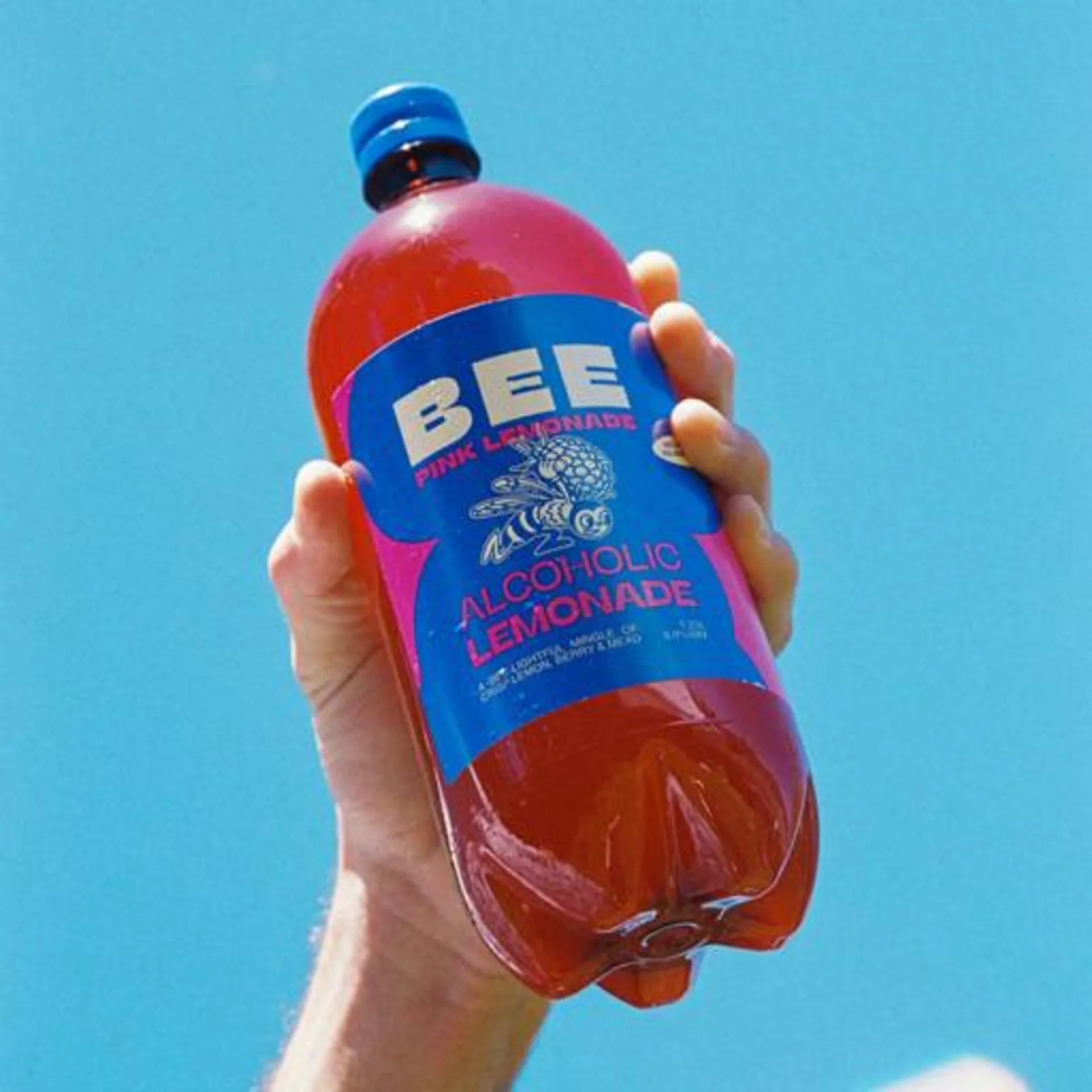 Bee Alcoholic Pink Lemonade 1.25lt