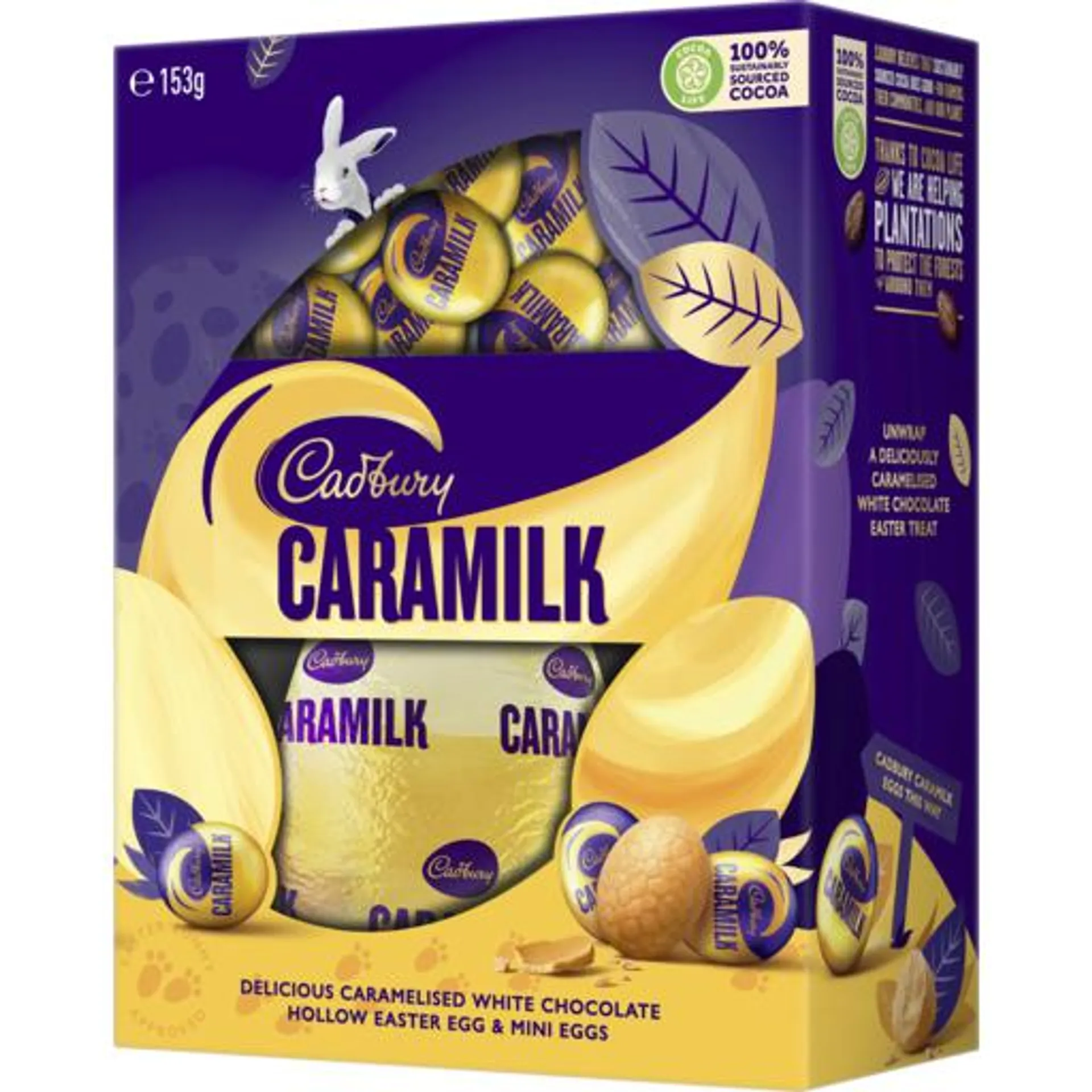 Cadbury Easter Egg Gift Box Caramilk 153g