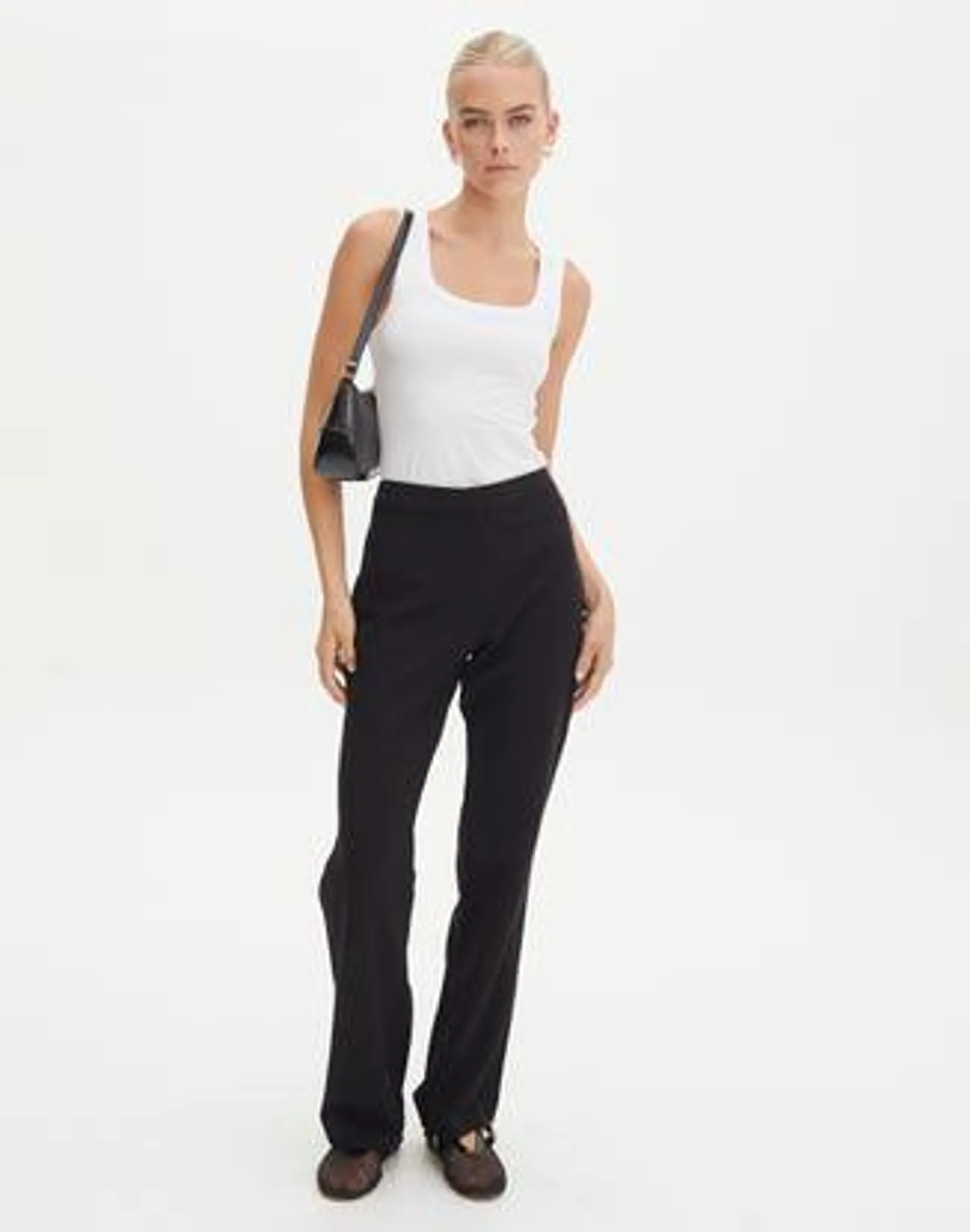 Tailored Straight Leg Pant