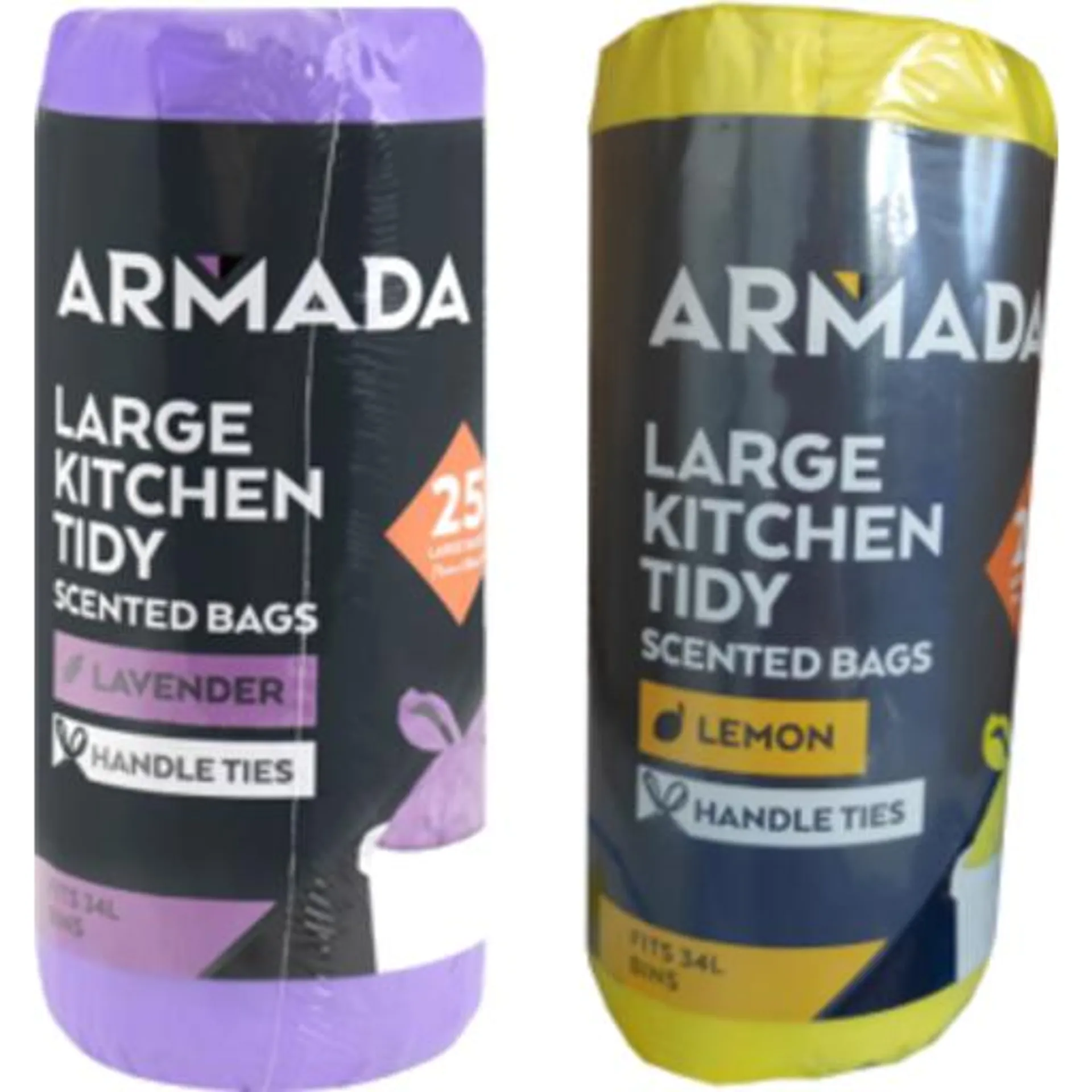 Armada Large Kitchen Tidy Scented Bags 25 Pack