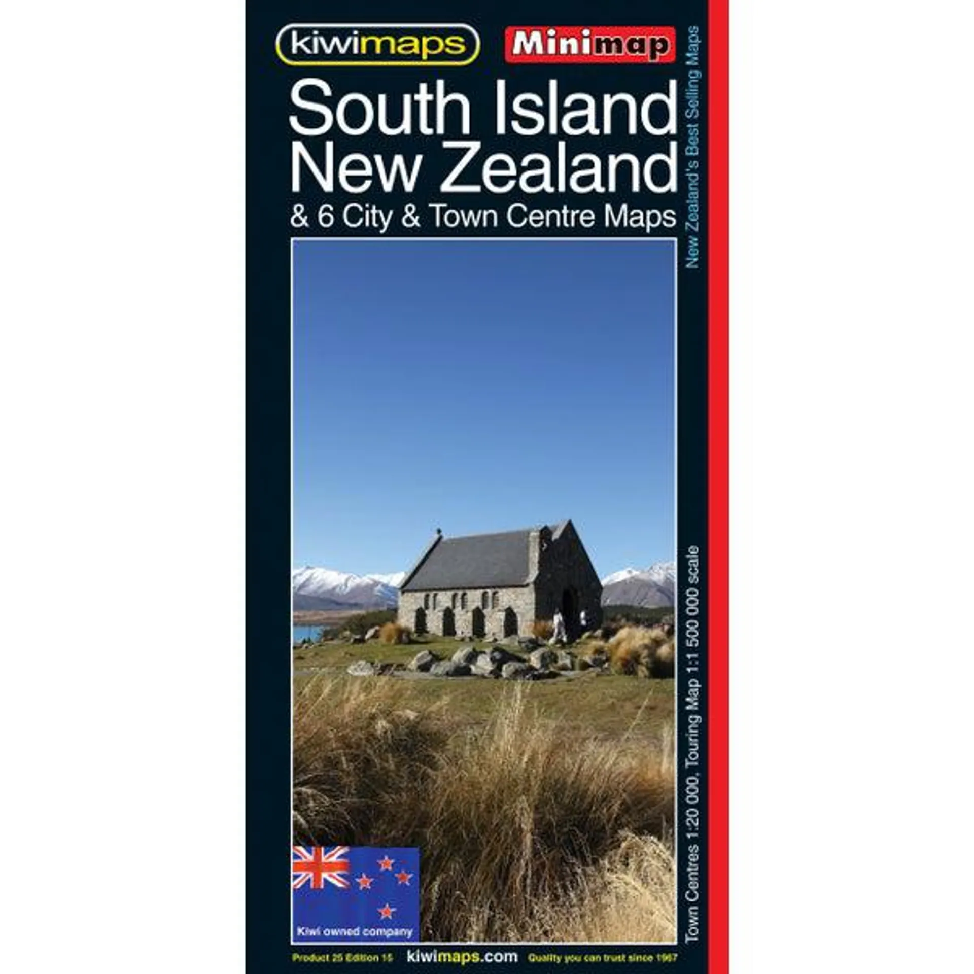 Minimap South Island New Zealand Single Item