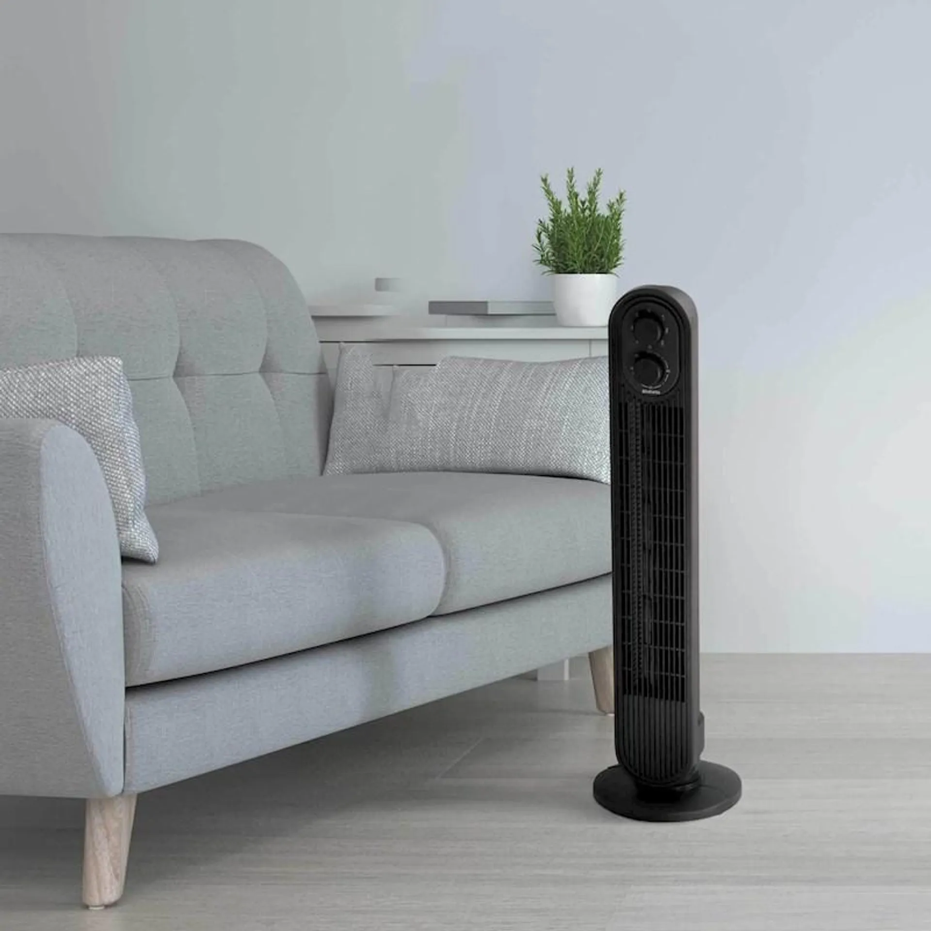 Brabantia Tower Fan 79cm Black BBEC4022A