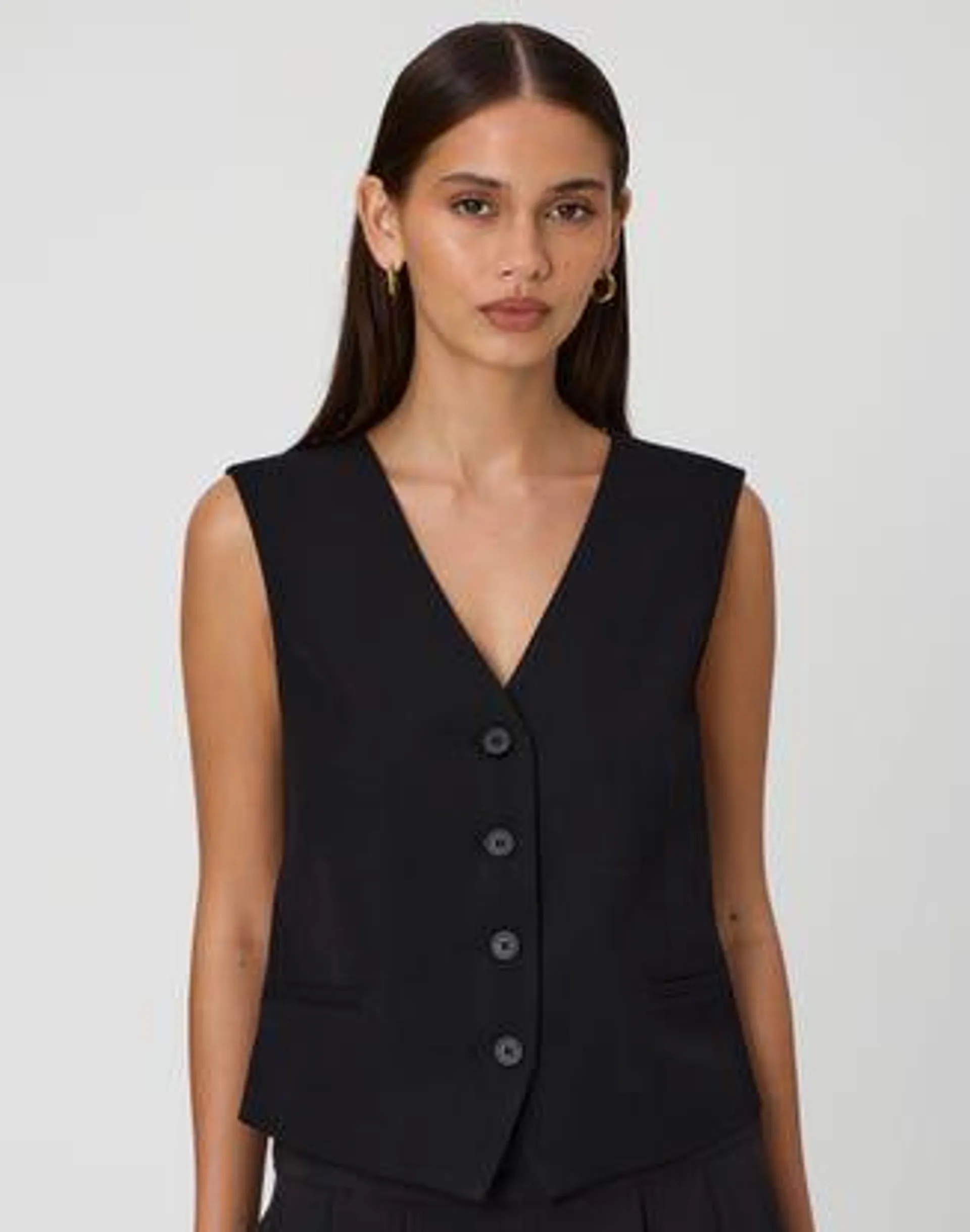 Tailored Boxy Vest