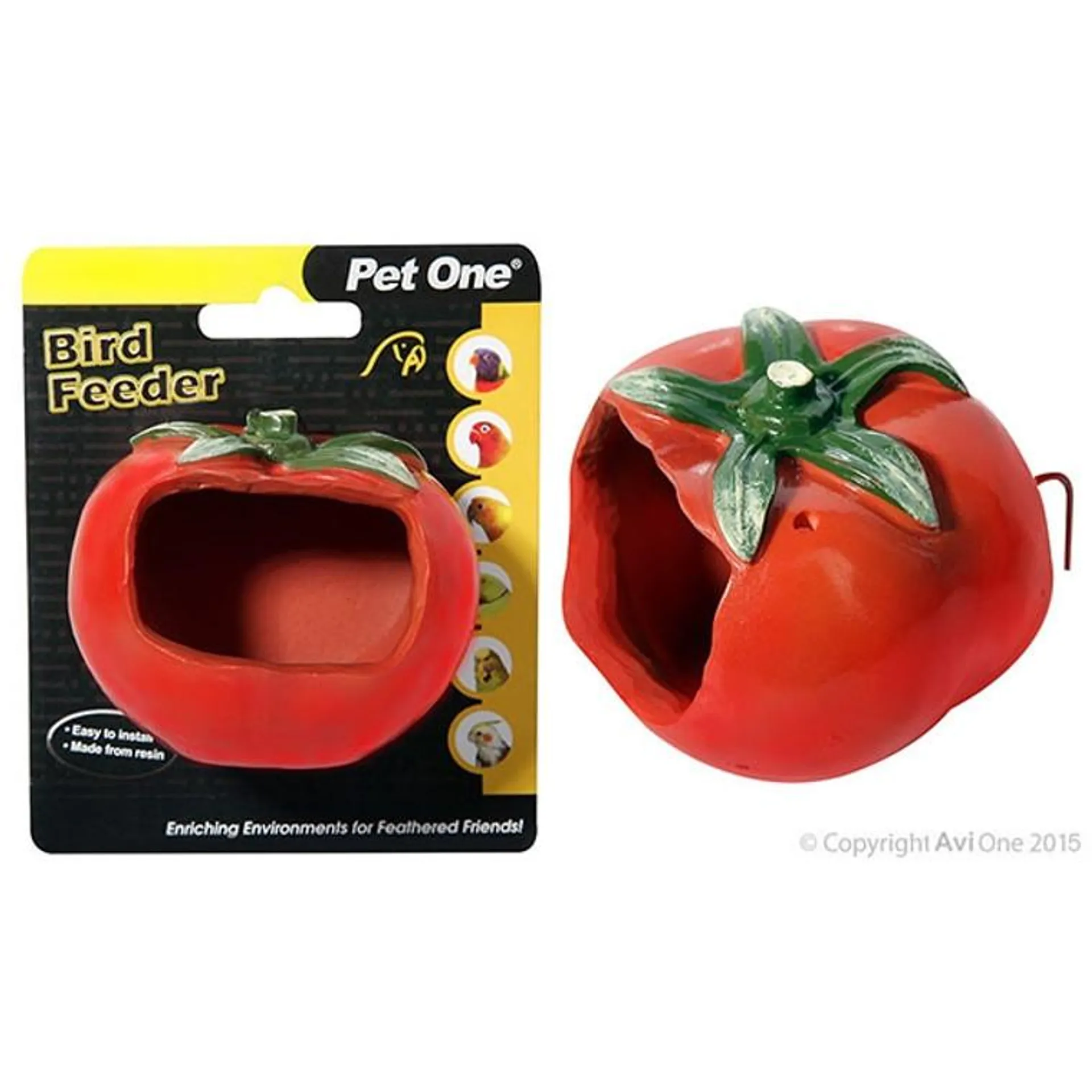 Fruit Feeder Resin Ornament Tomato
