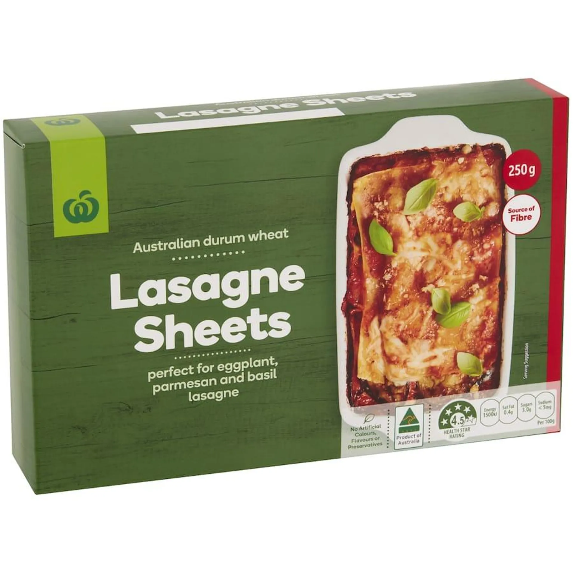 Woolworths Pasta Lasagne Sheets