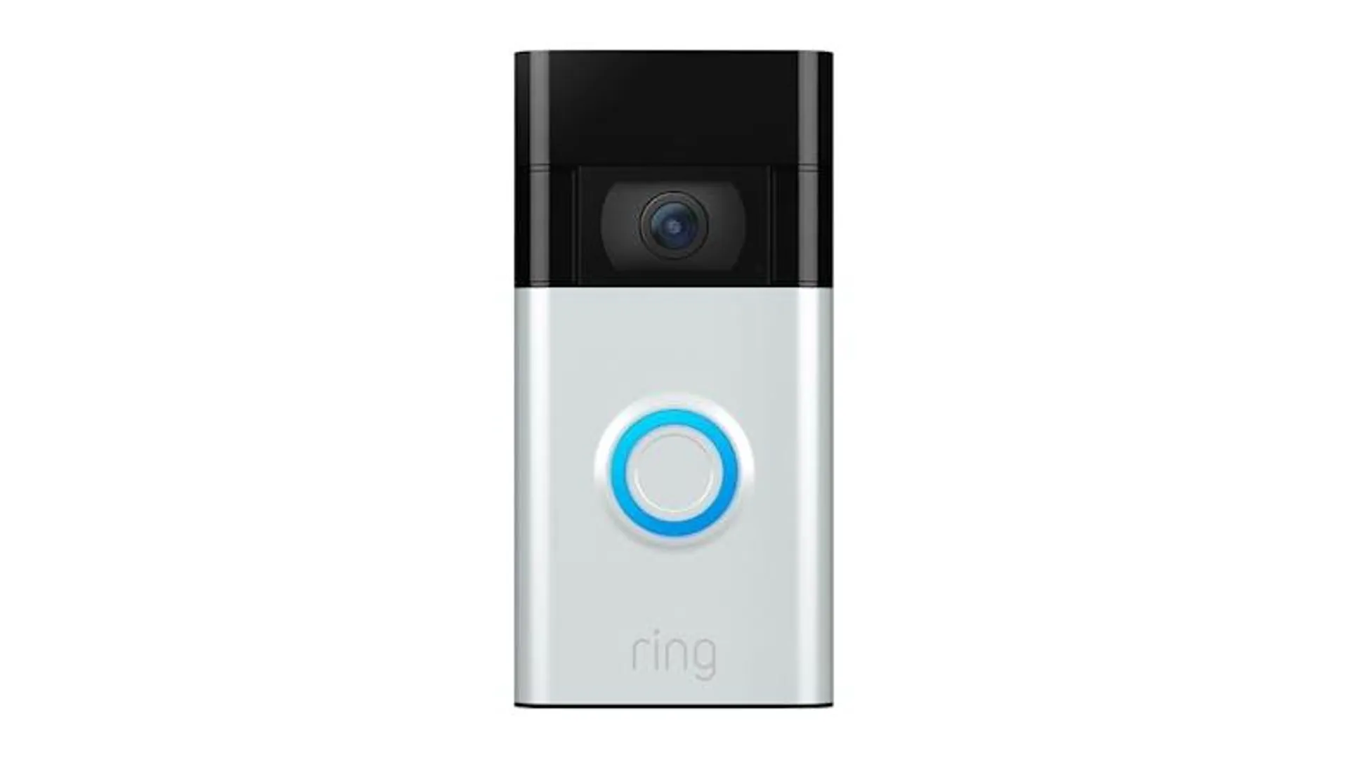 Ring Video Doorbell (2nd Gen) - Satin Nickel (Wireless, 1080p HD, Night Vision, Motion Detection, Two-Way Audio)