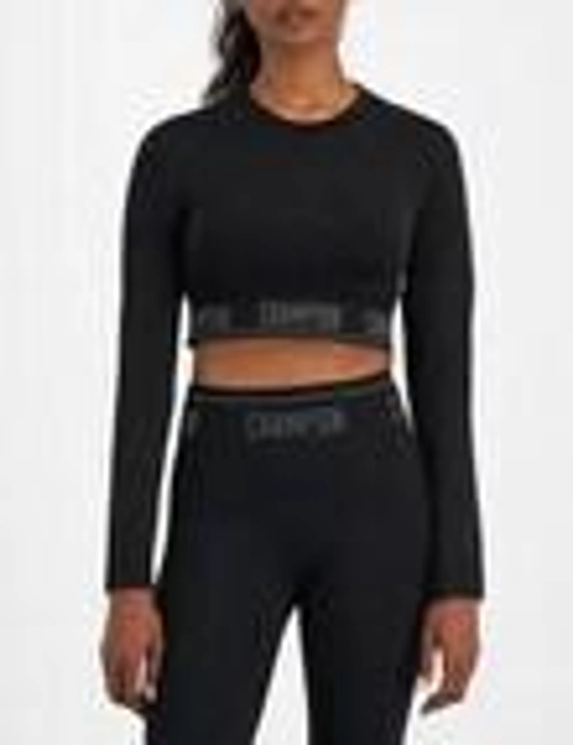 Champion Rochester Flex Long Sleeve Top, Black