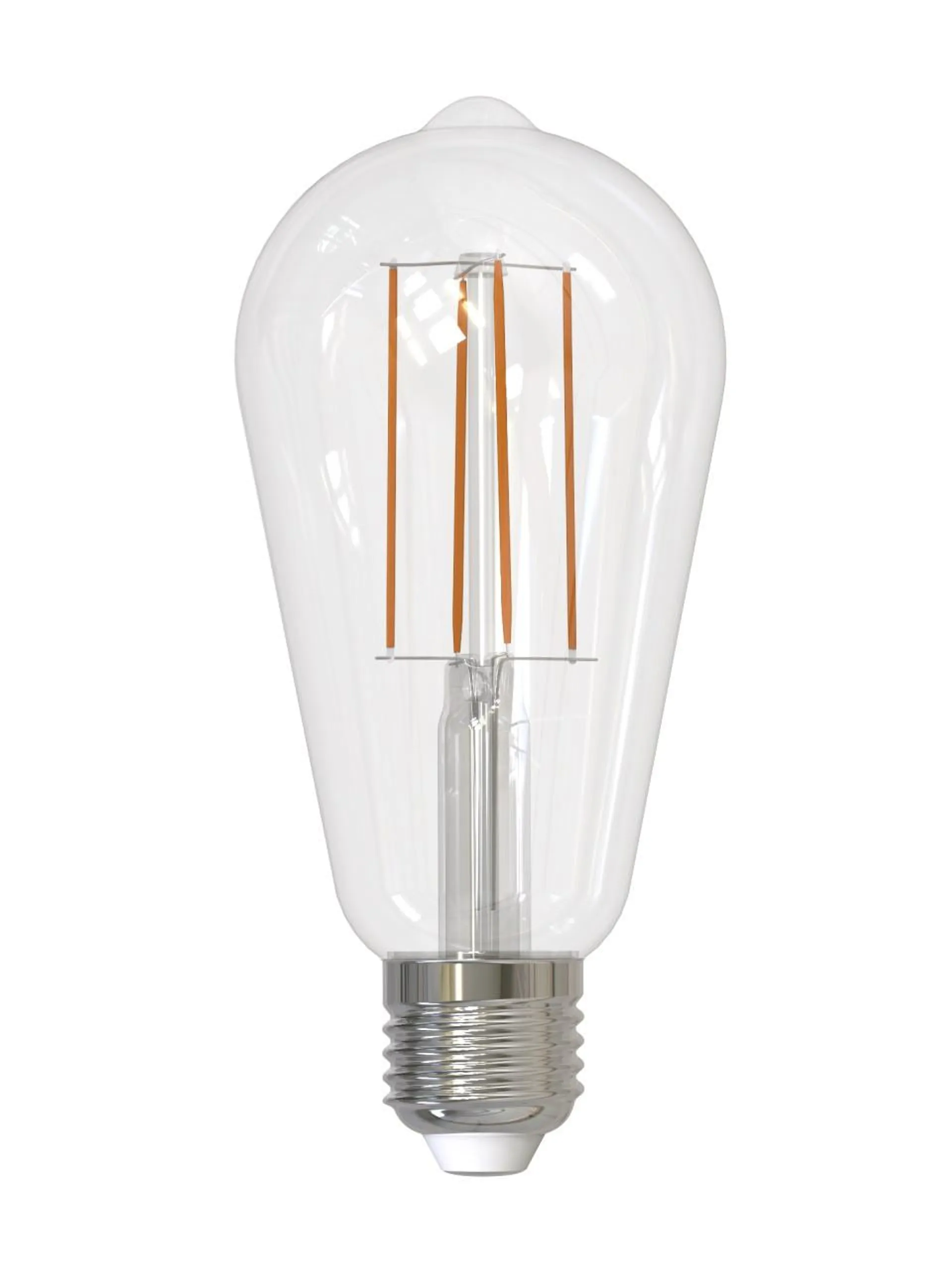 LED 8W ST64 E27 CRI90 Cool White Dimmable Clear