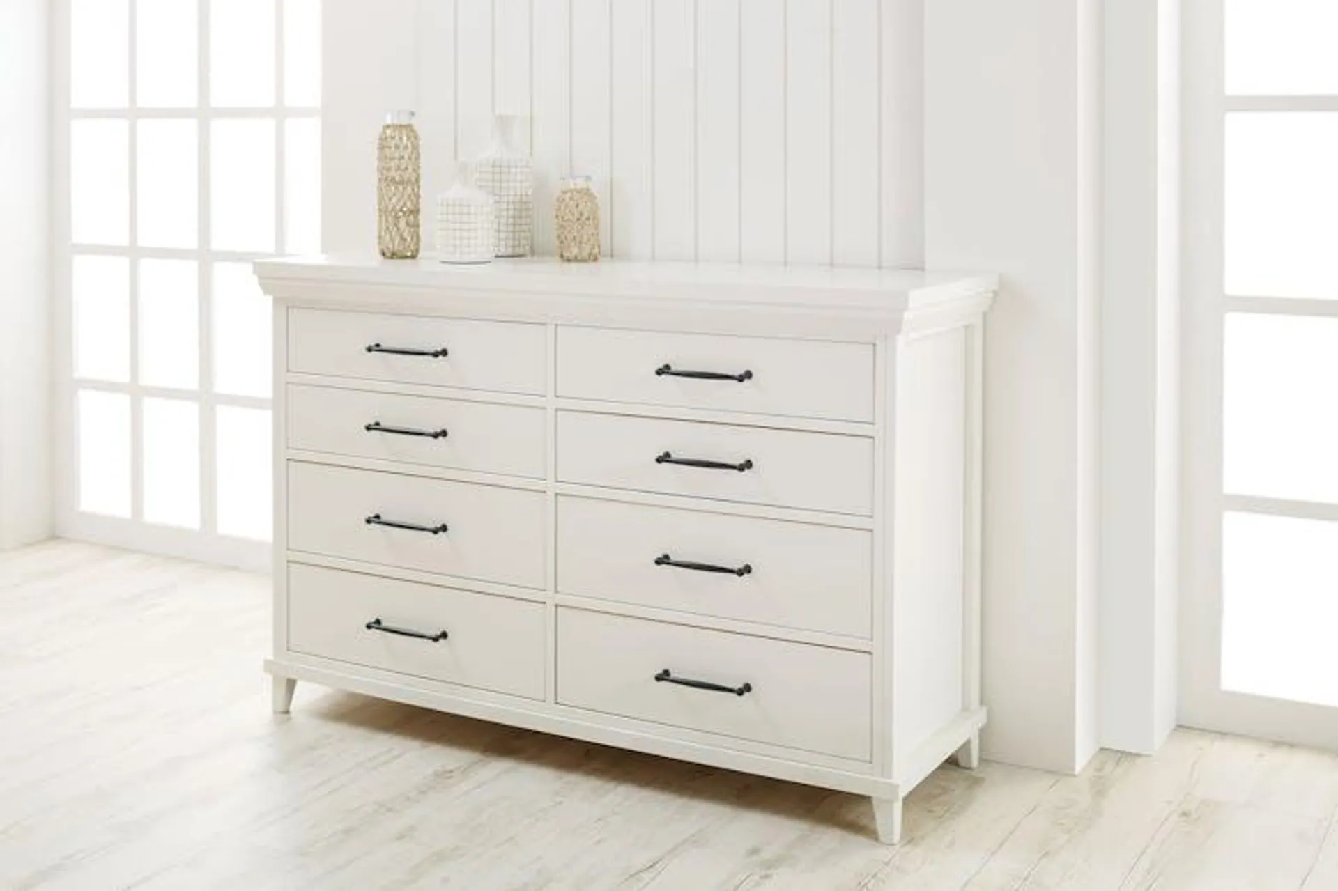 Bayswater 8 Drawer Lowboy