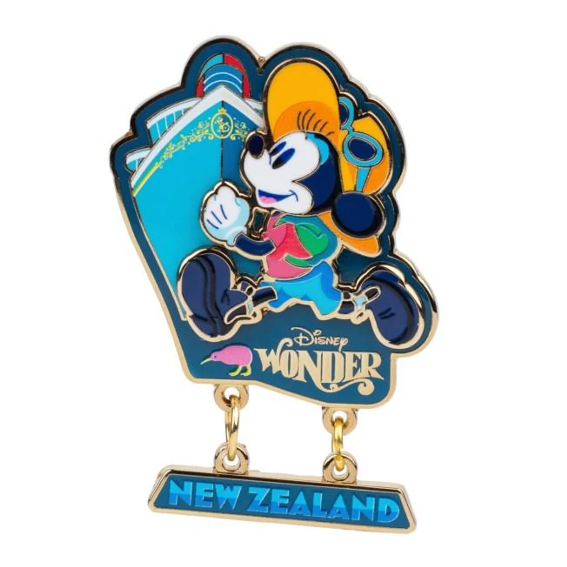 Disney Cruise Line Limited Release Pin, New Zealand