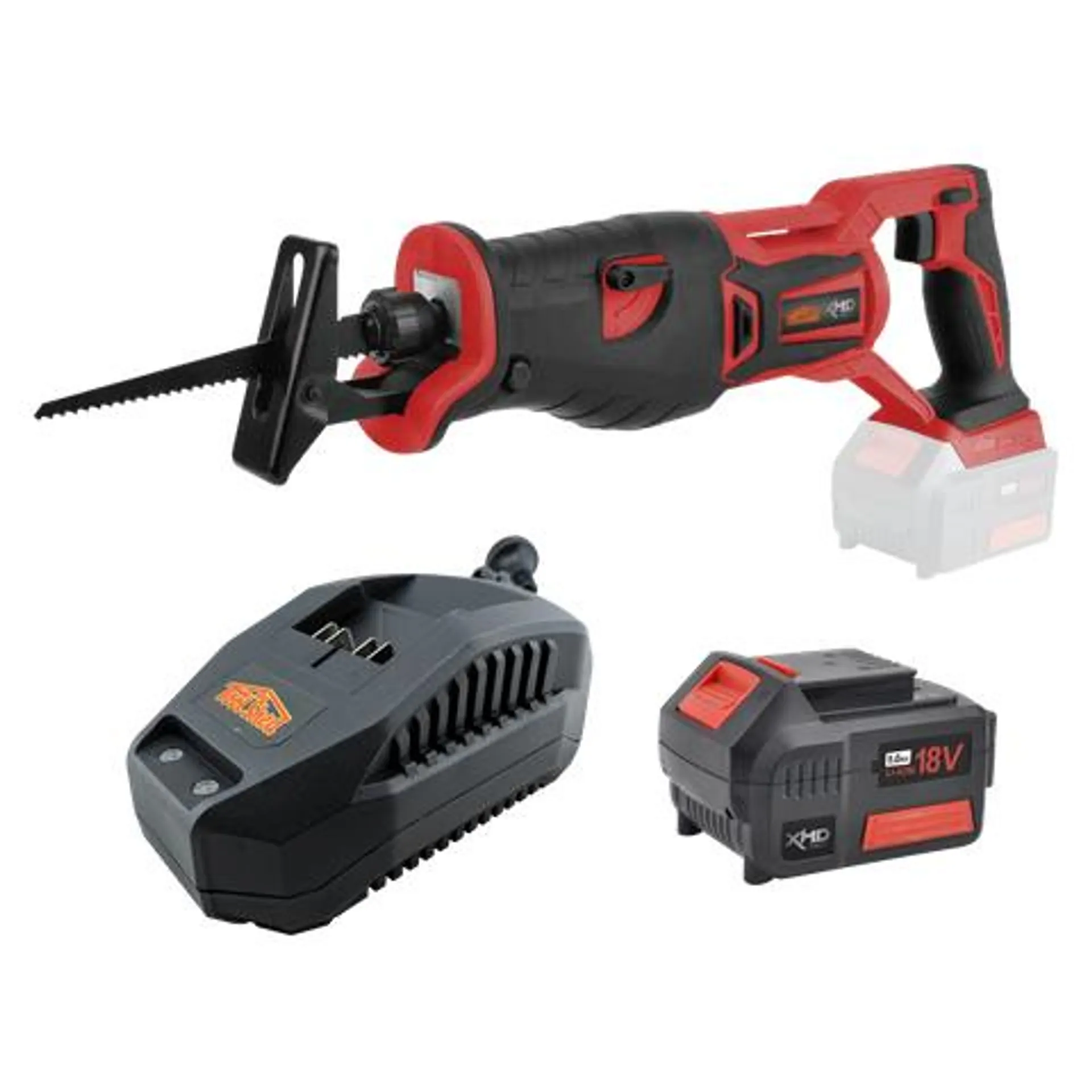 XHD Lithium Cordless Reciprocating Saw 18V 5Ah Kit