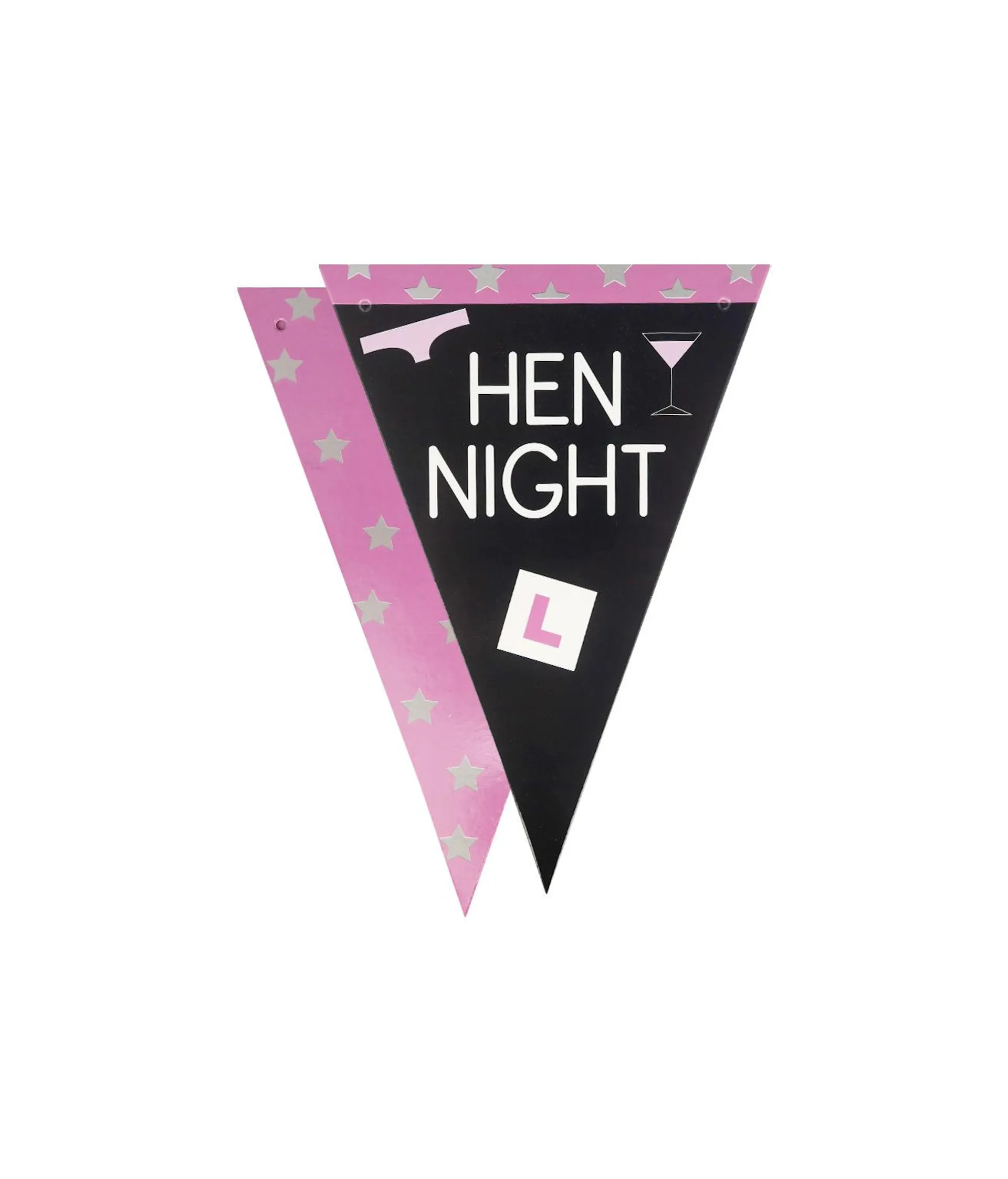 Hen’s Night Party Bunting 6pk