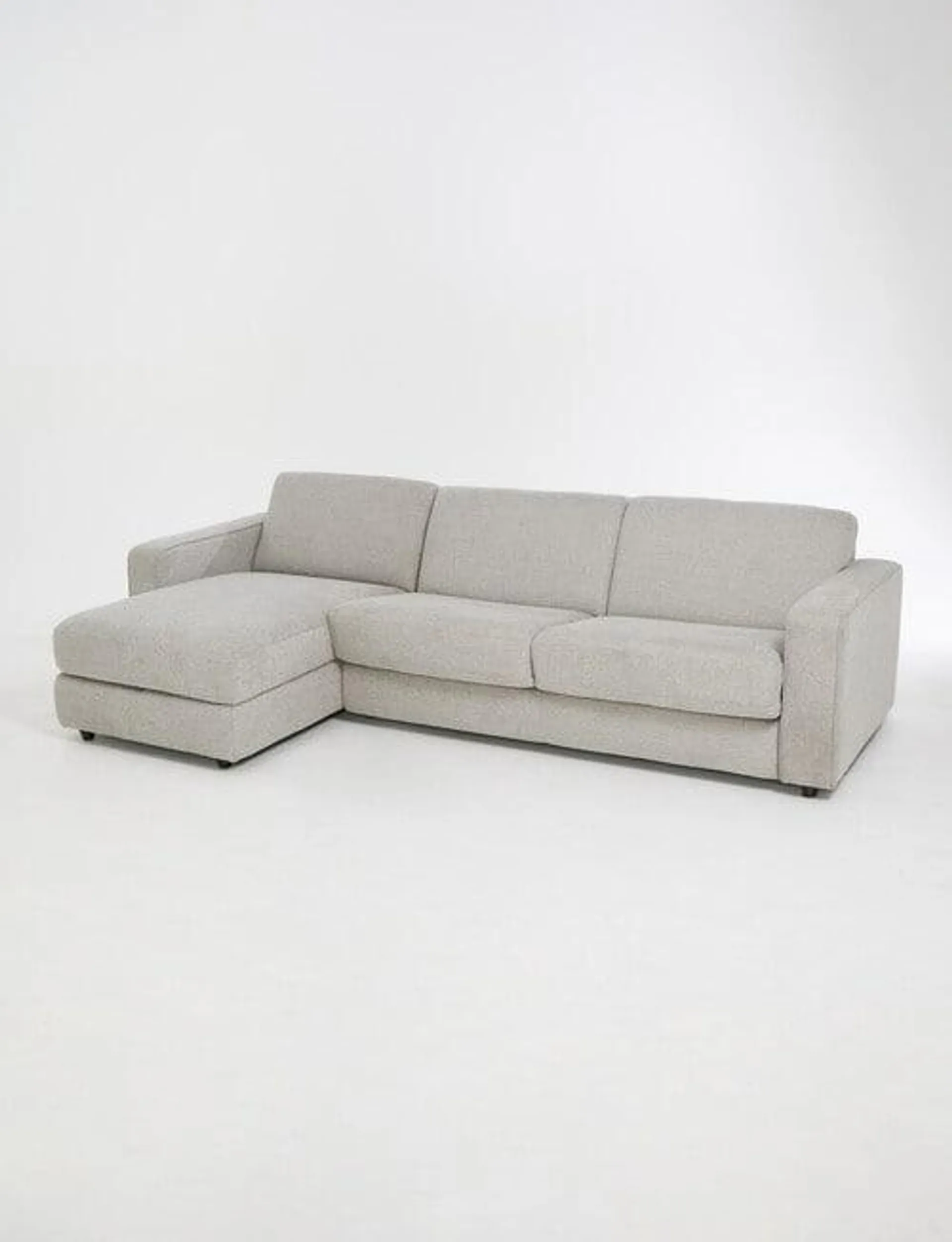 LUCA Oslo Fabric 2.5 Seater Sofa Bed with Left-Hand Chaise