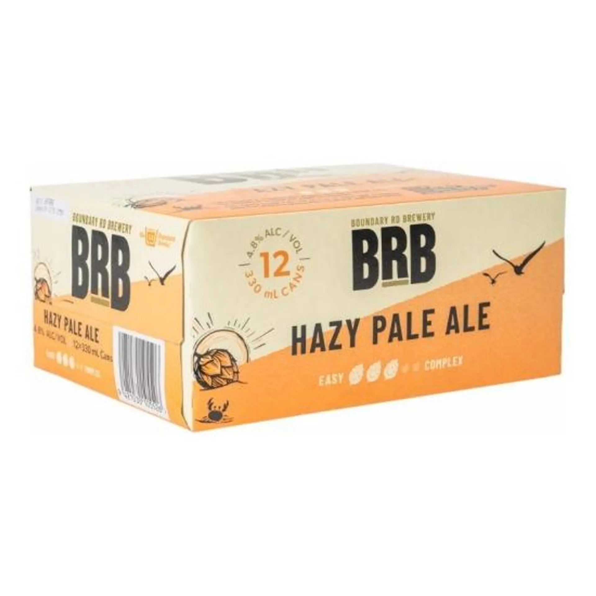 Boundary Road Brewery Hazy Pale Ale Cans 12x330ml