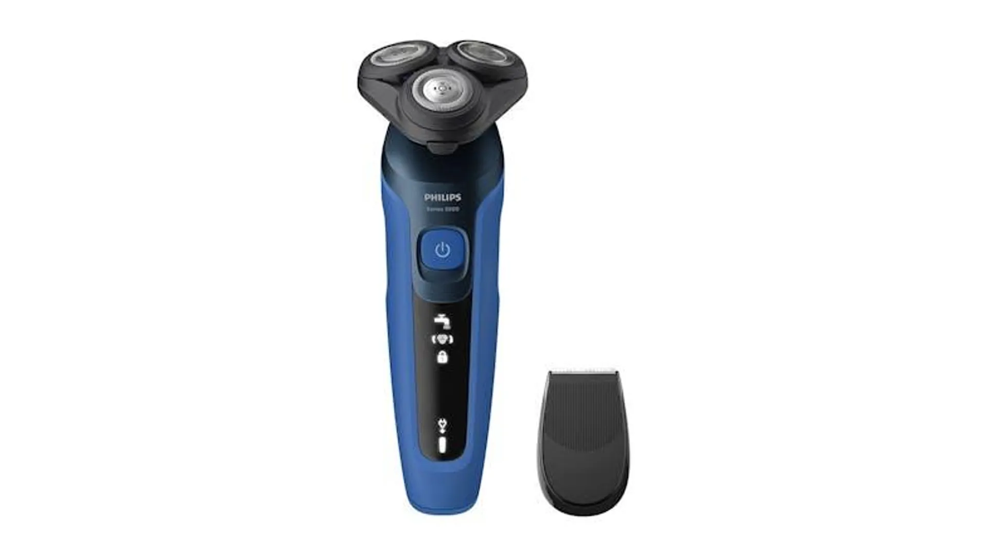 Philips Series 5000 Wet & Dry Cordless Shaver - Dark Royal Blue (S5466/17)