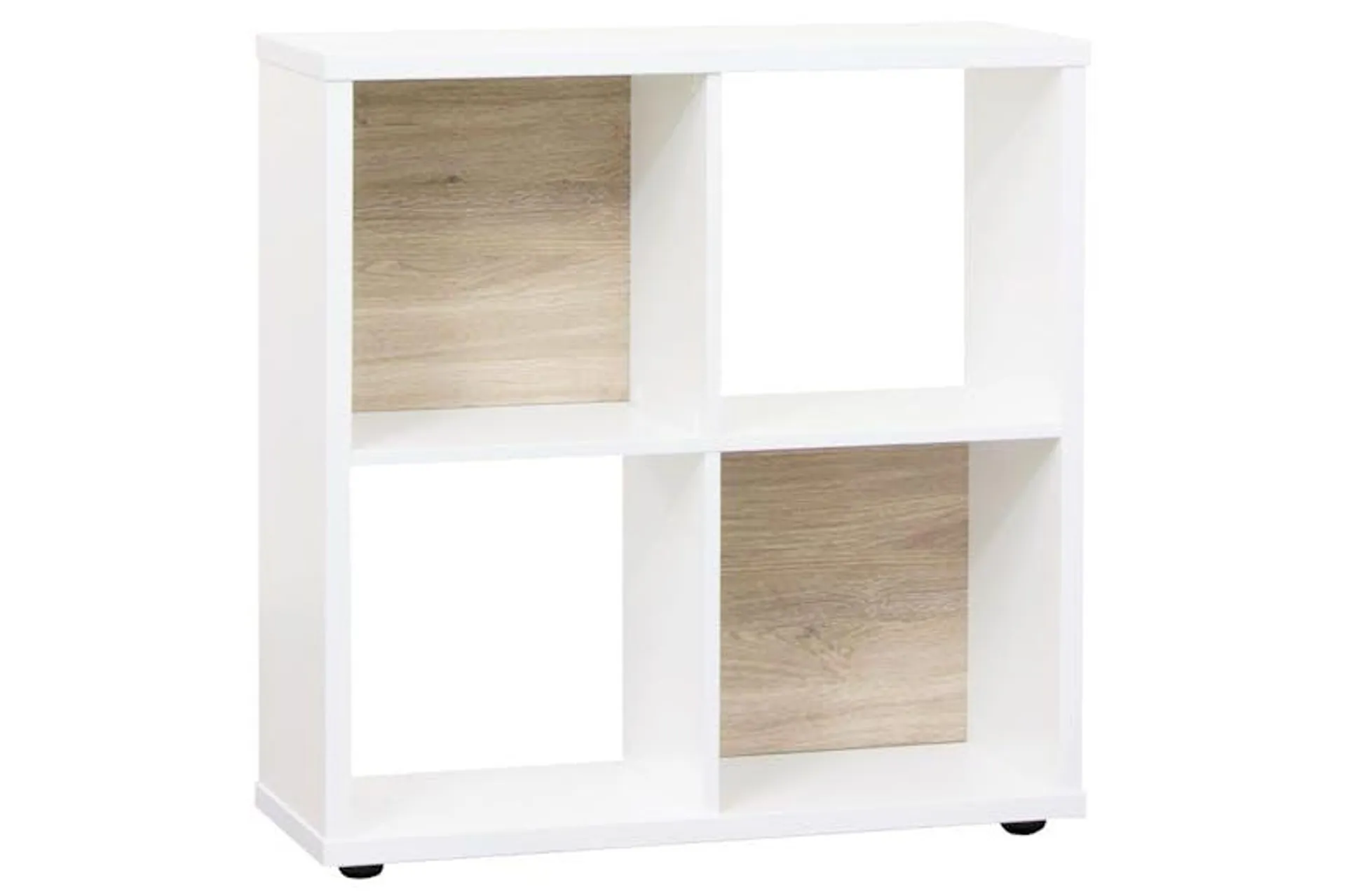 Otis 4 Box Bookcase 800 - Oak Contrast