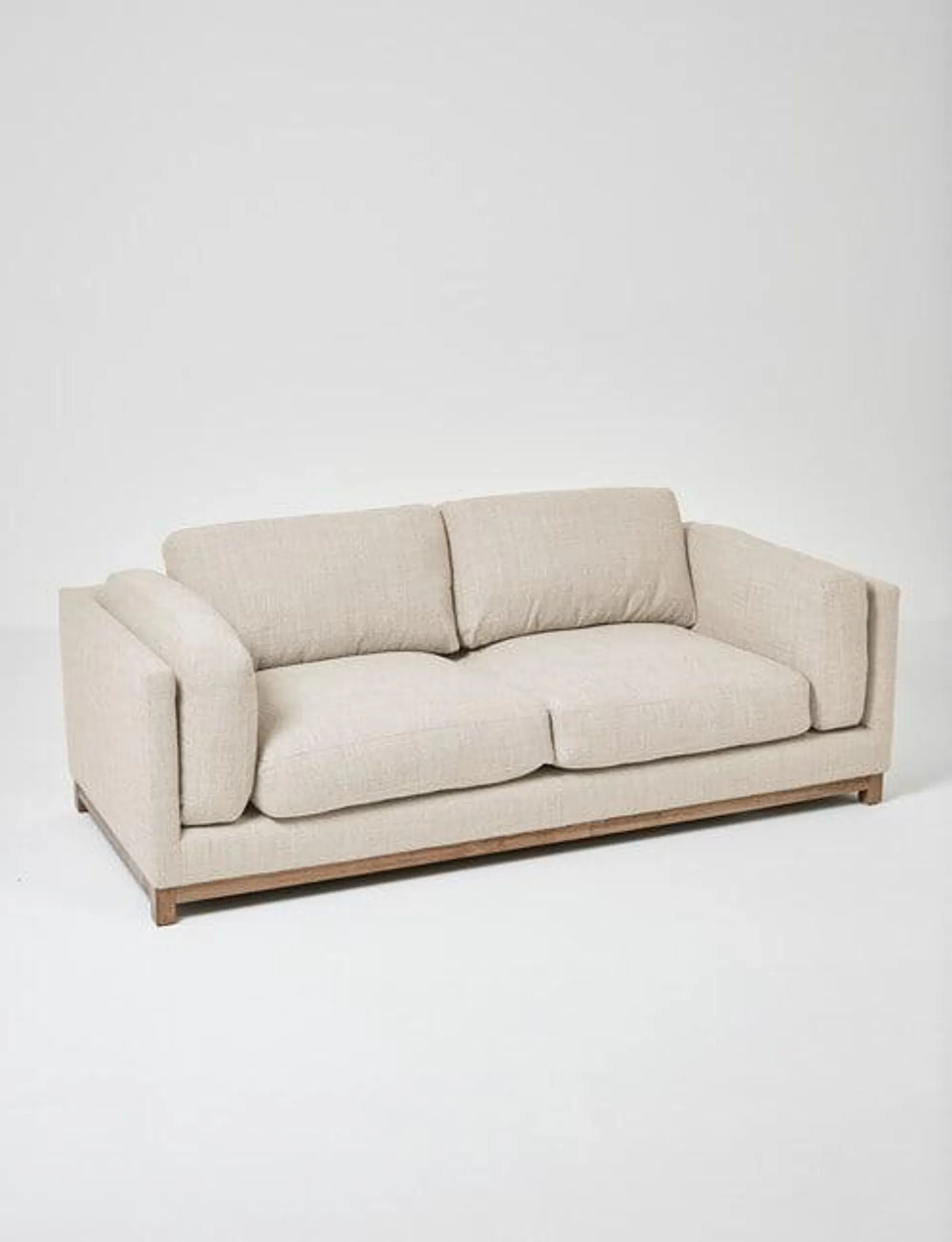 LUCA Venice Fabric 3 Seater Sofa