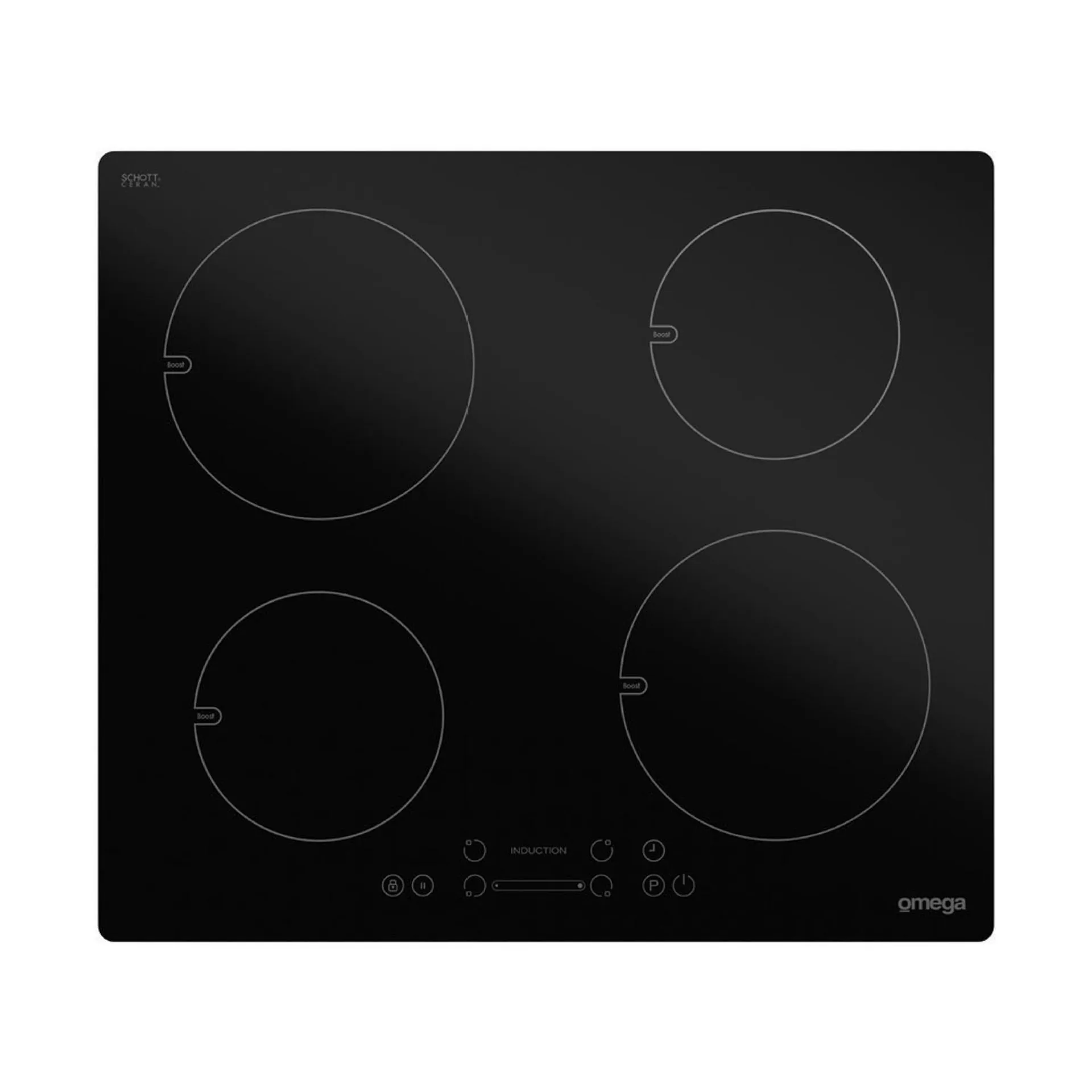Induction Cooktop 60cm, 4 Zone