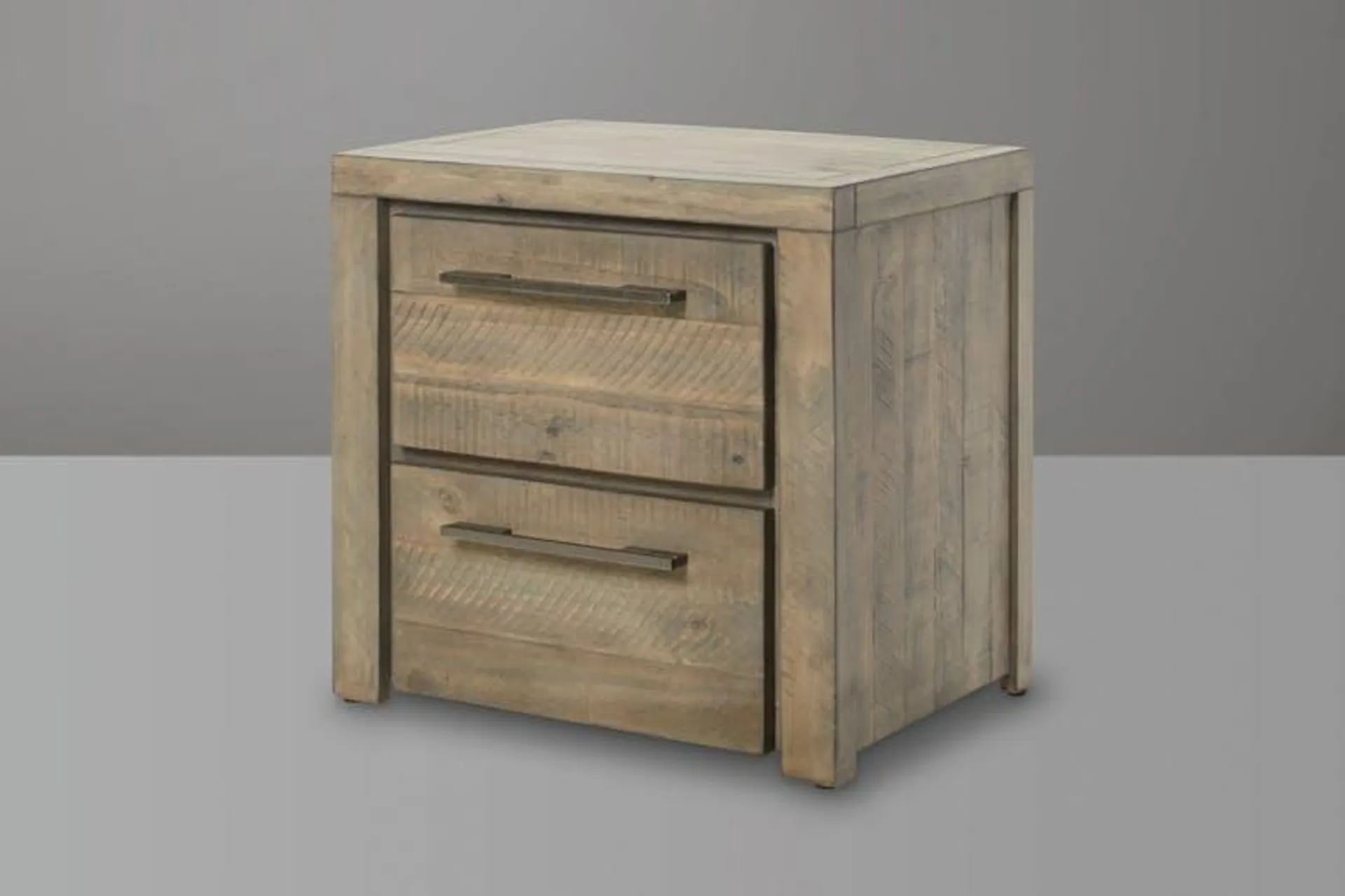 Prism 2 Drawer Bedside Table