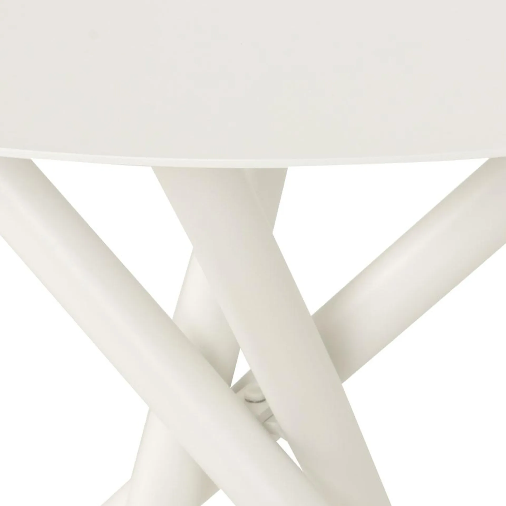 Vigo Outdoor Dining Table - W90, White