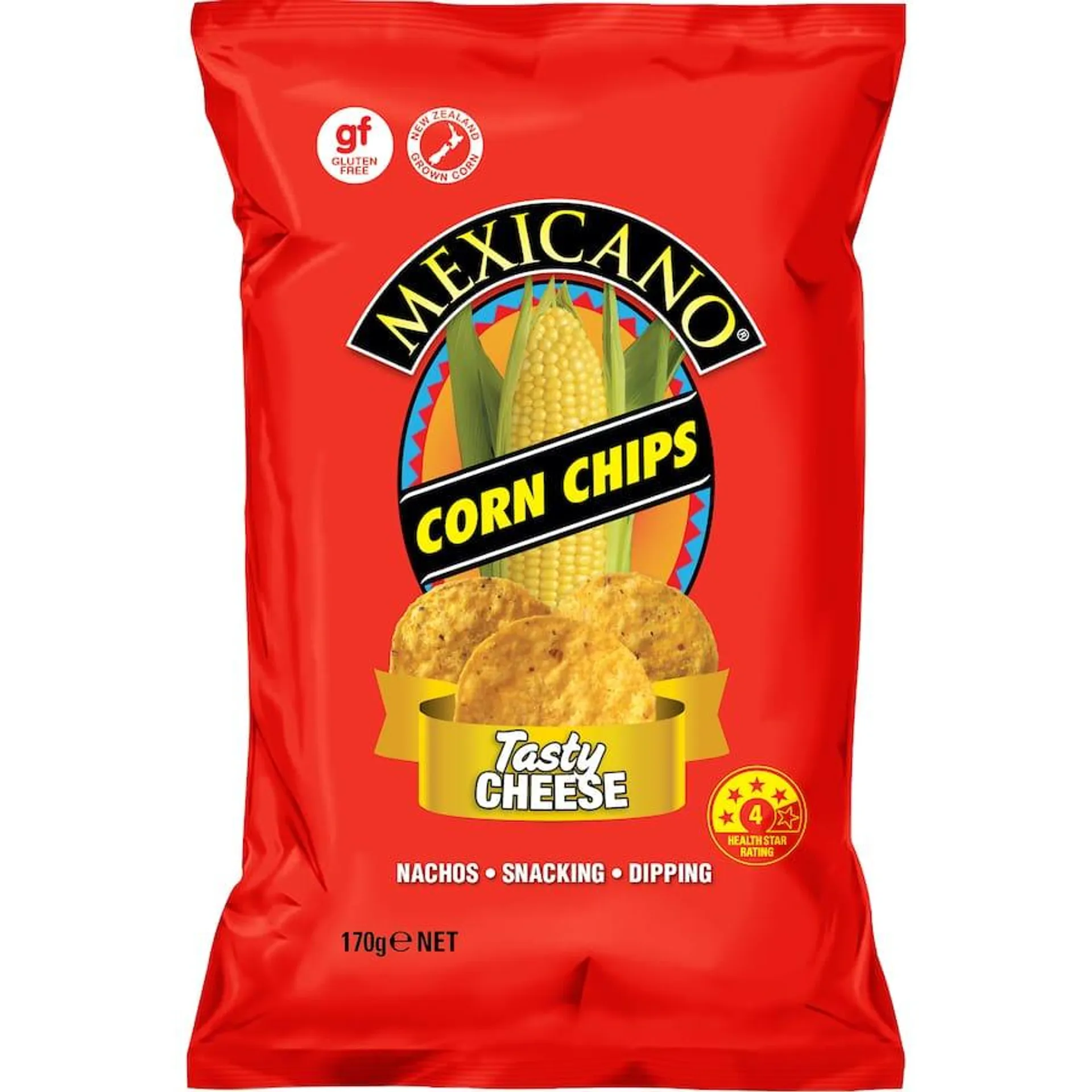 Mexicano Corn Chips Tasty Cheese