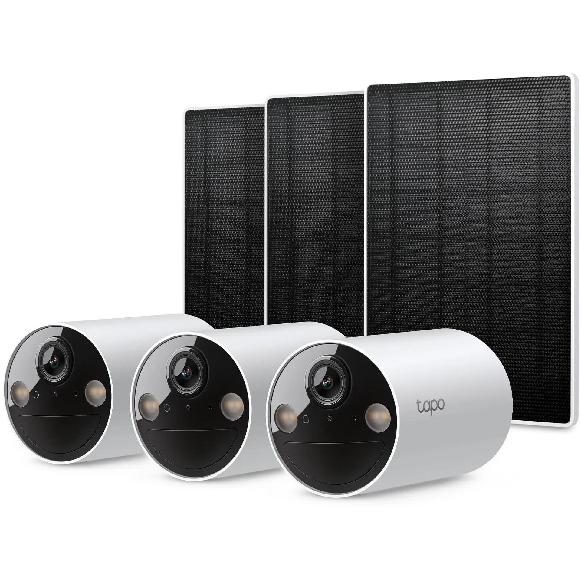 Tapo C410 Solar-Powered Security Camera Kit (3-Pack)