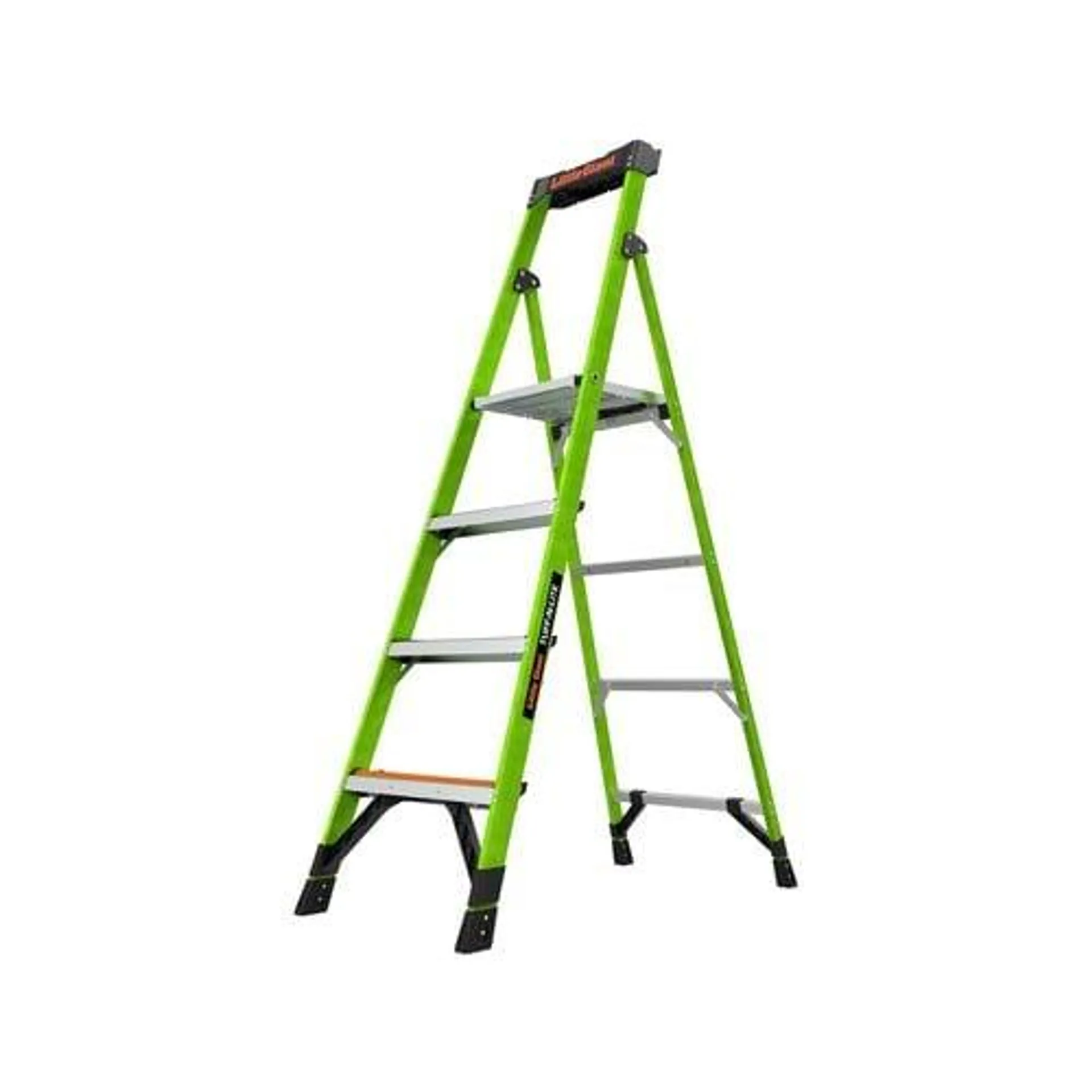 Little Giant 4 Step 150kg Tuff-N-Lite Fibreglass Platform Ladder