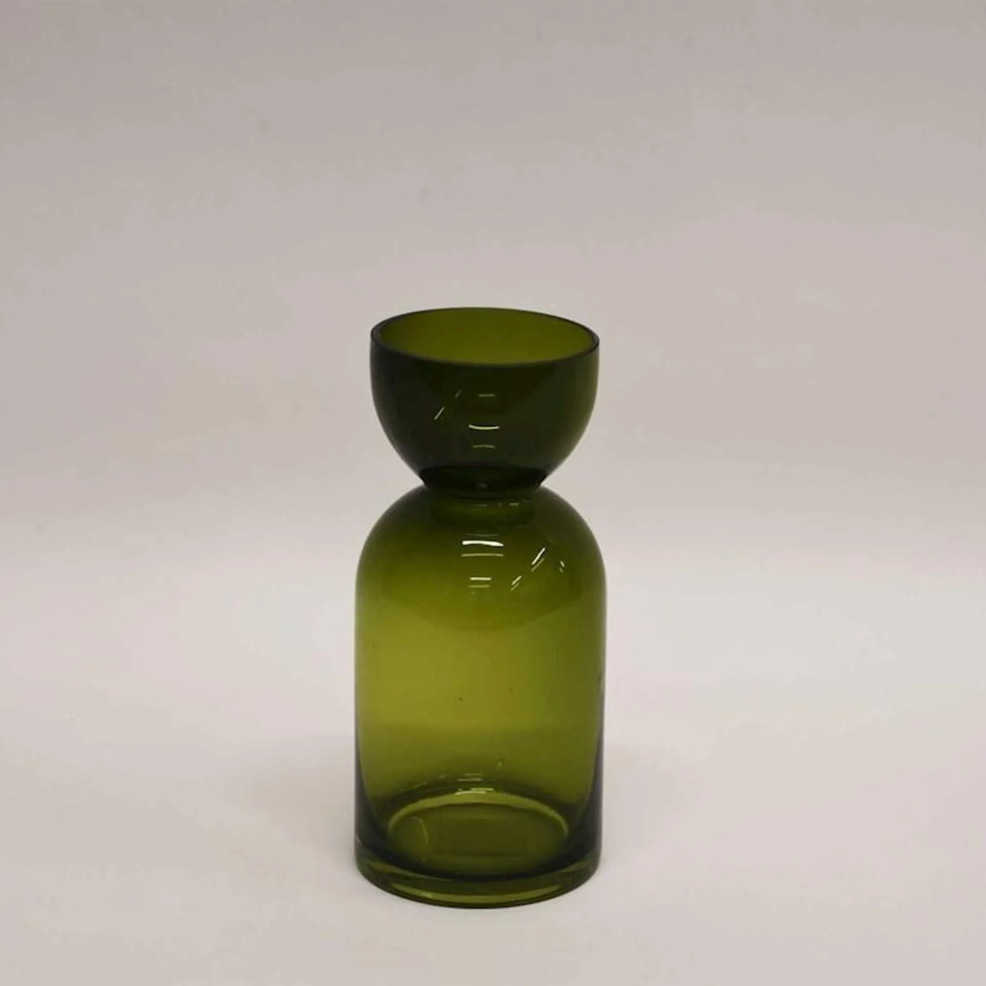 Urban Loft Callie Short Olive Vase 21.5cm