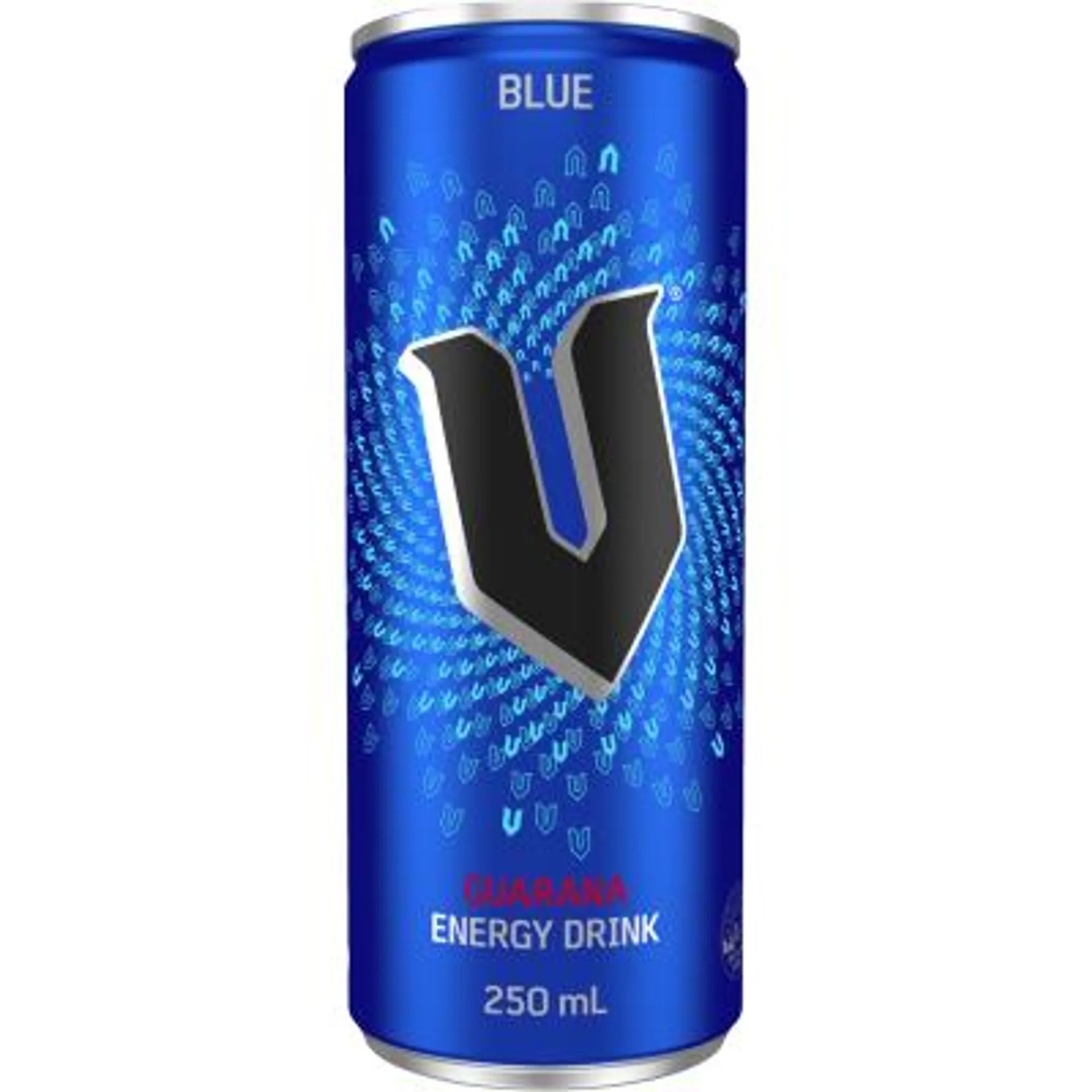 V Blue Guarana Energy Drink