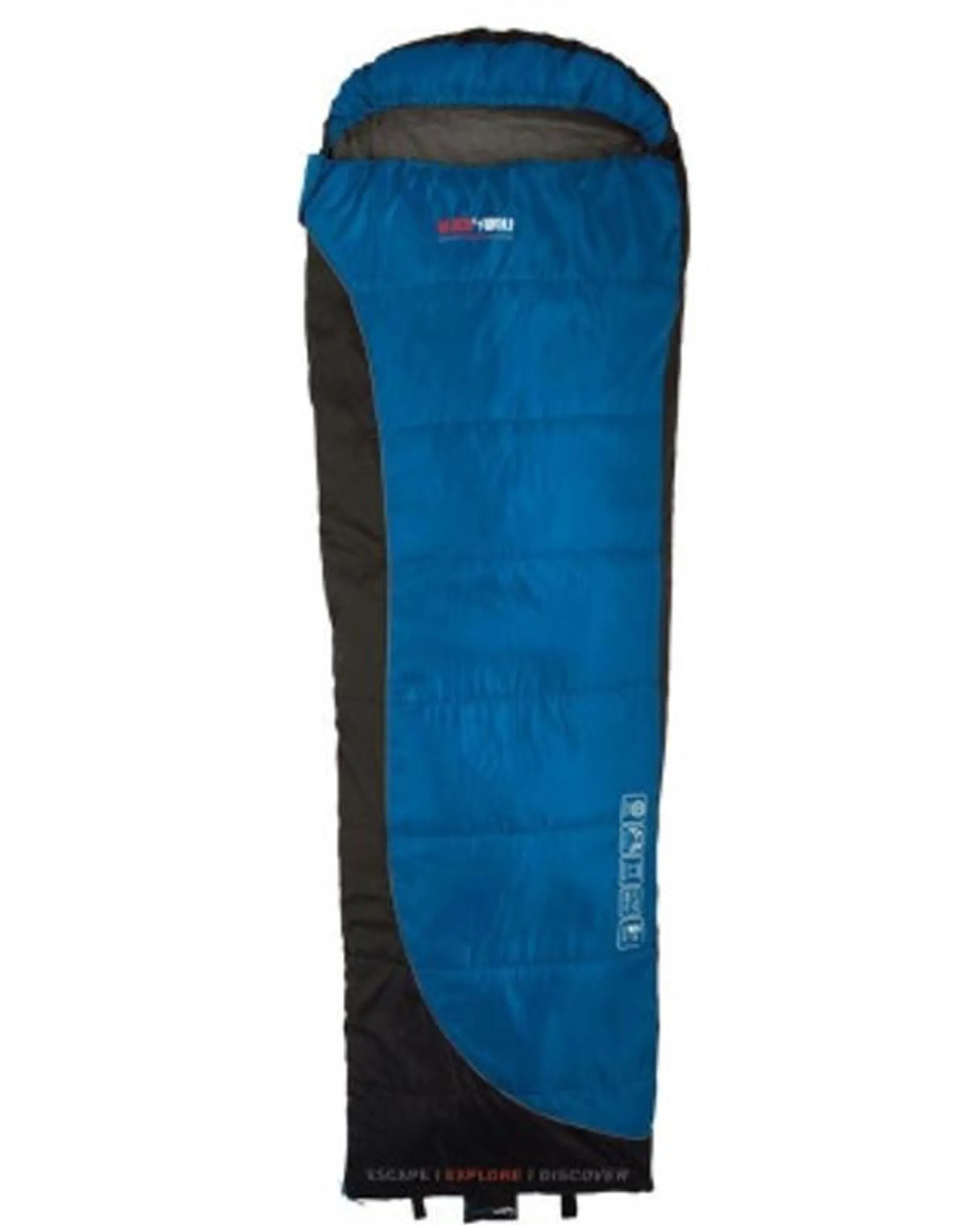 black Wolf Backpacker 50 Sleeping Bag Blue/Black