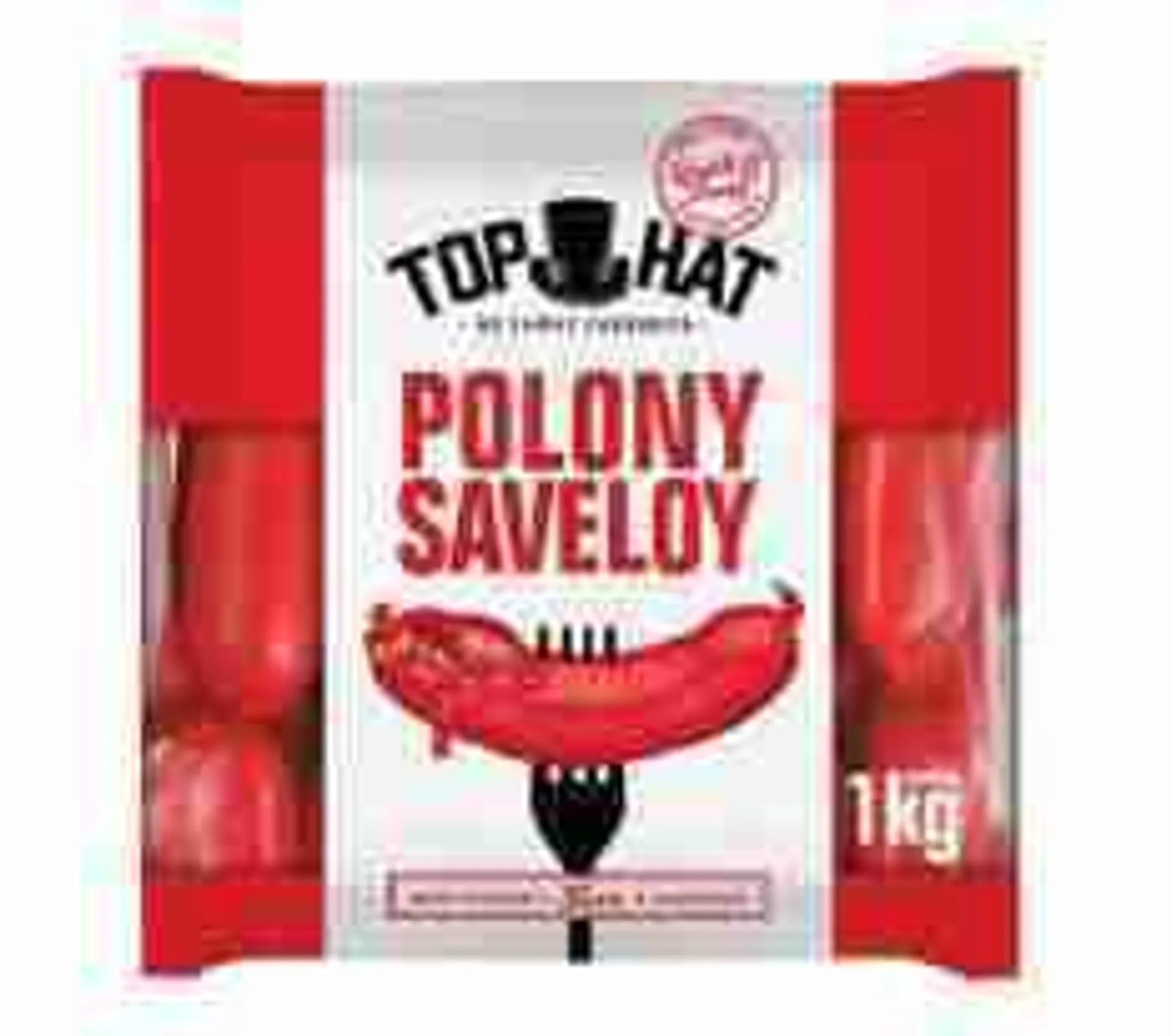 Top Hat 1kg Saveloy