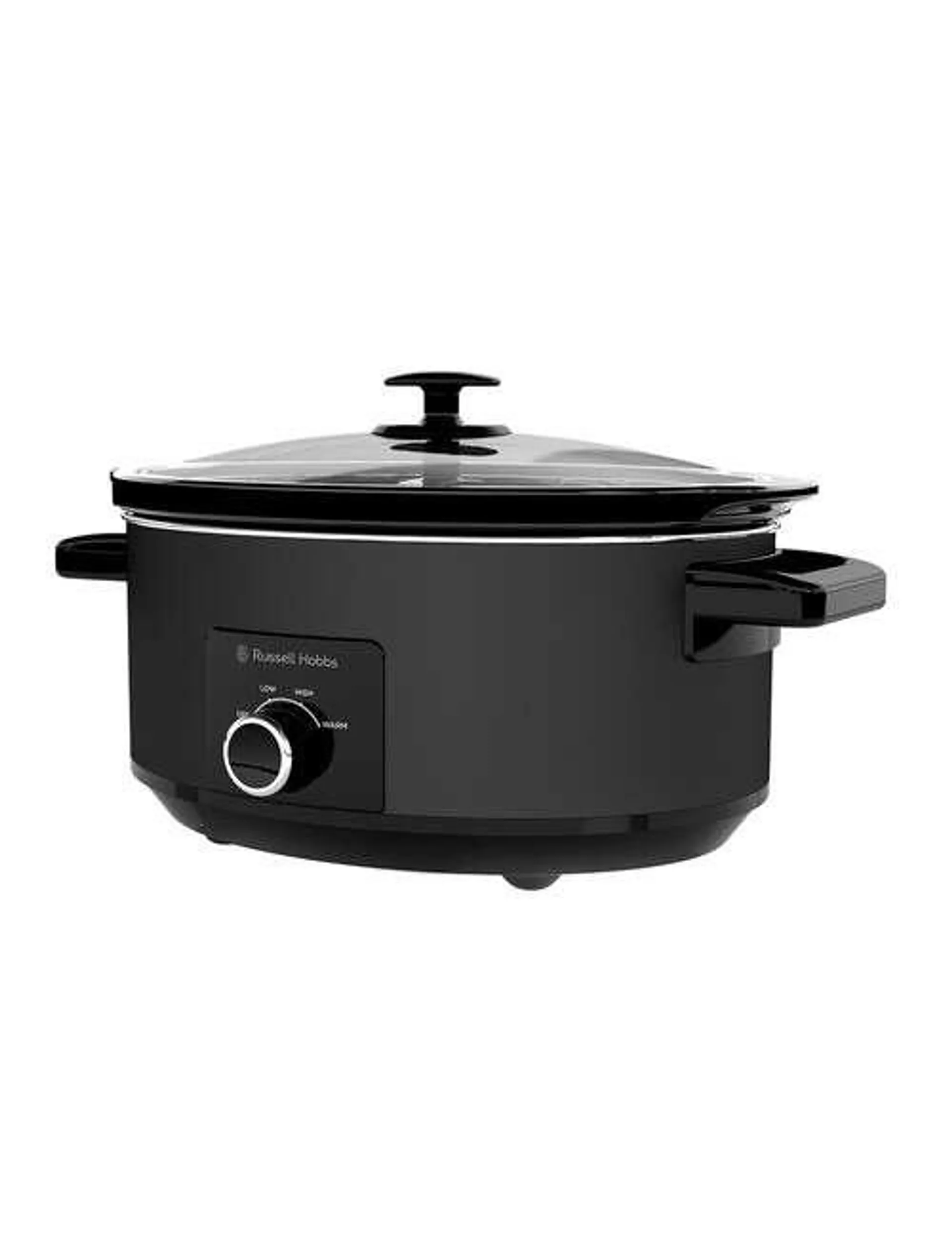 Russell Hobbs 7 Litre Slow Cooker, Matte Black, RHSC7