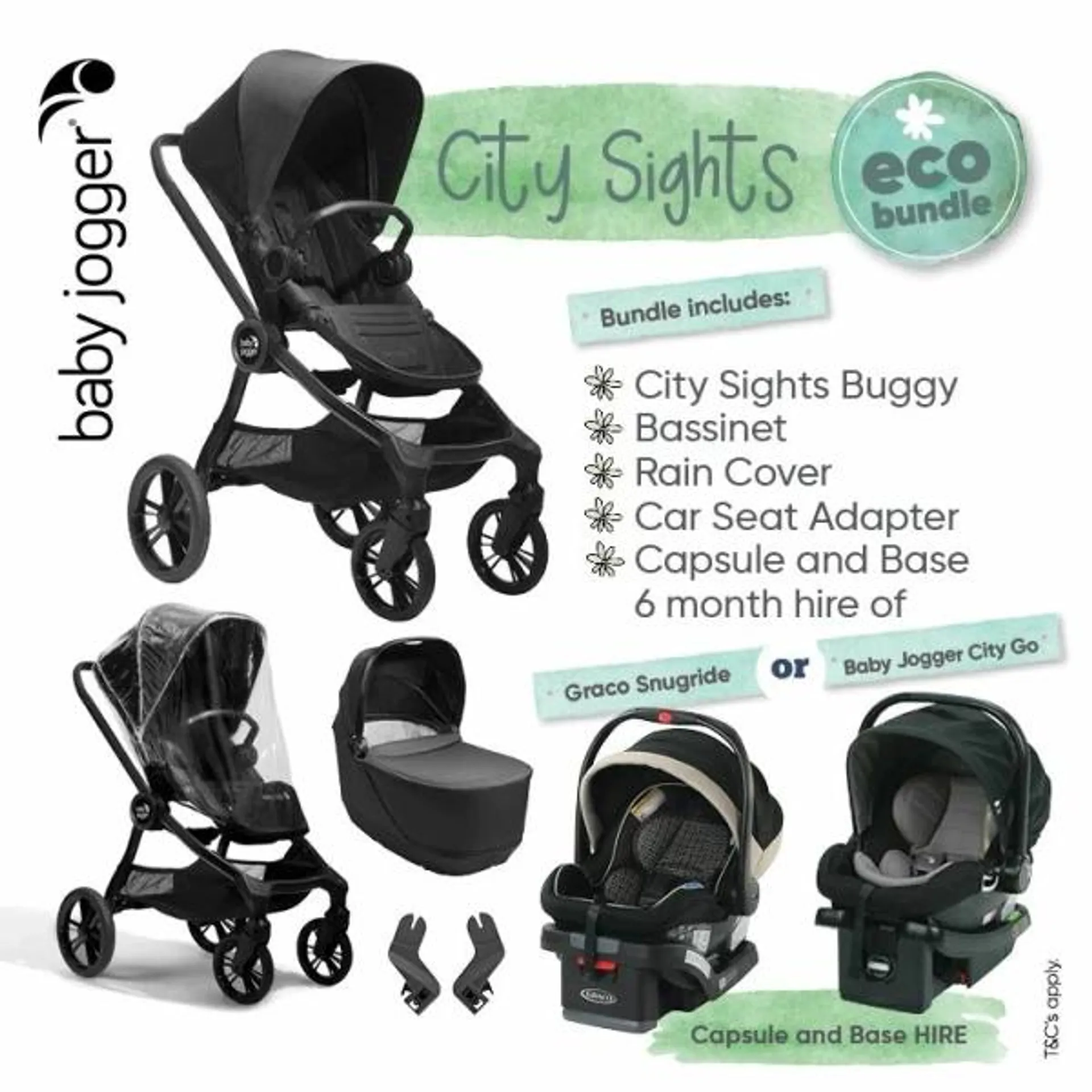 Baby Jogger City Sights – Eco Bundle