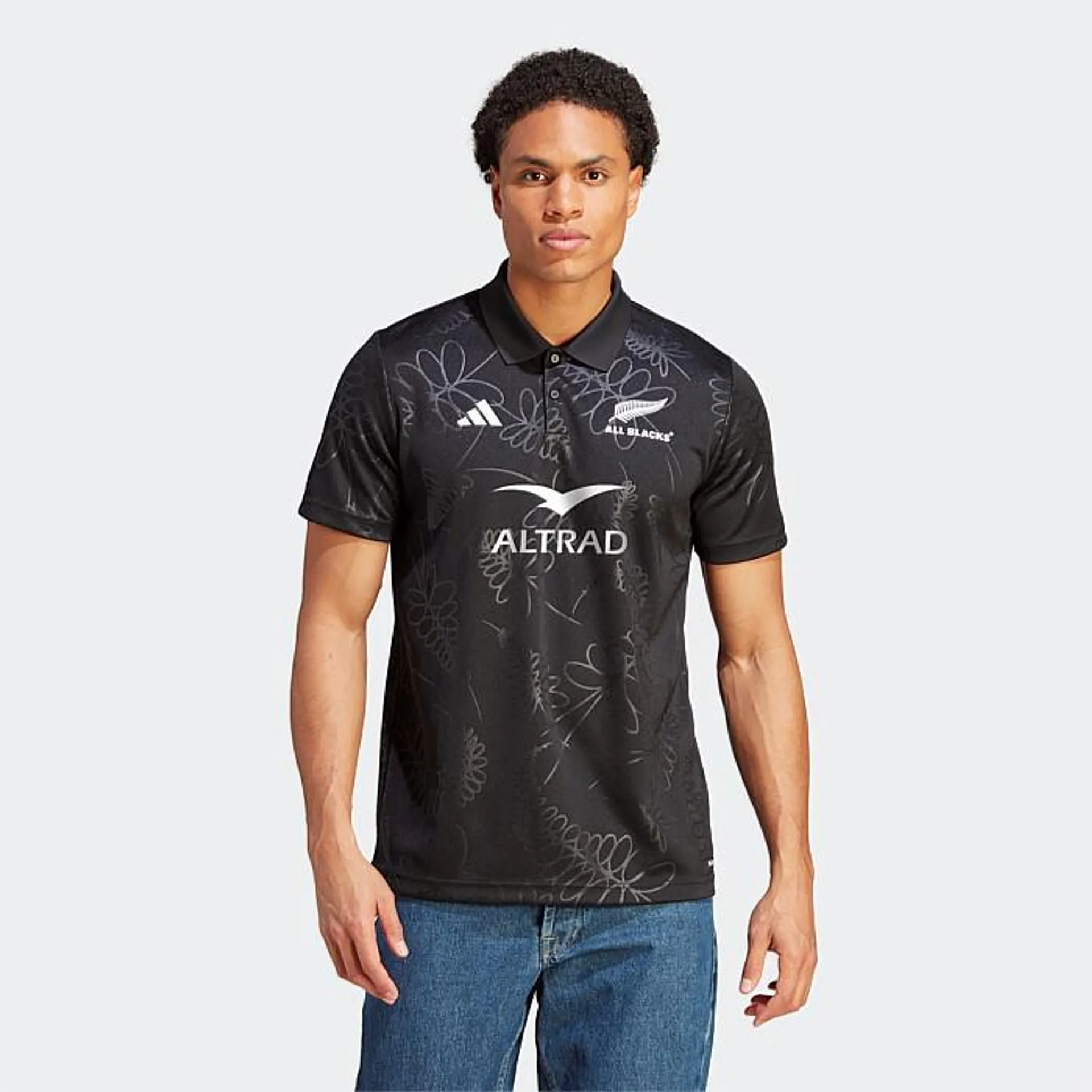 All Blacks Rugby Supporters Polo Shirt