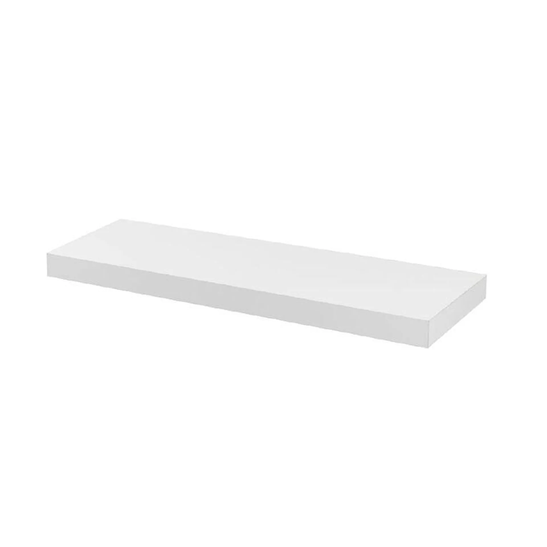 Living & Co Floating Shelf - White 70cm x 25cm 70cm x 25cm