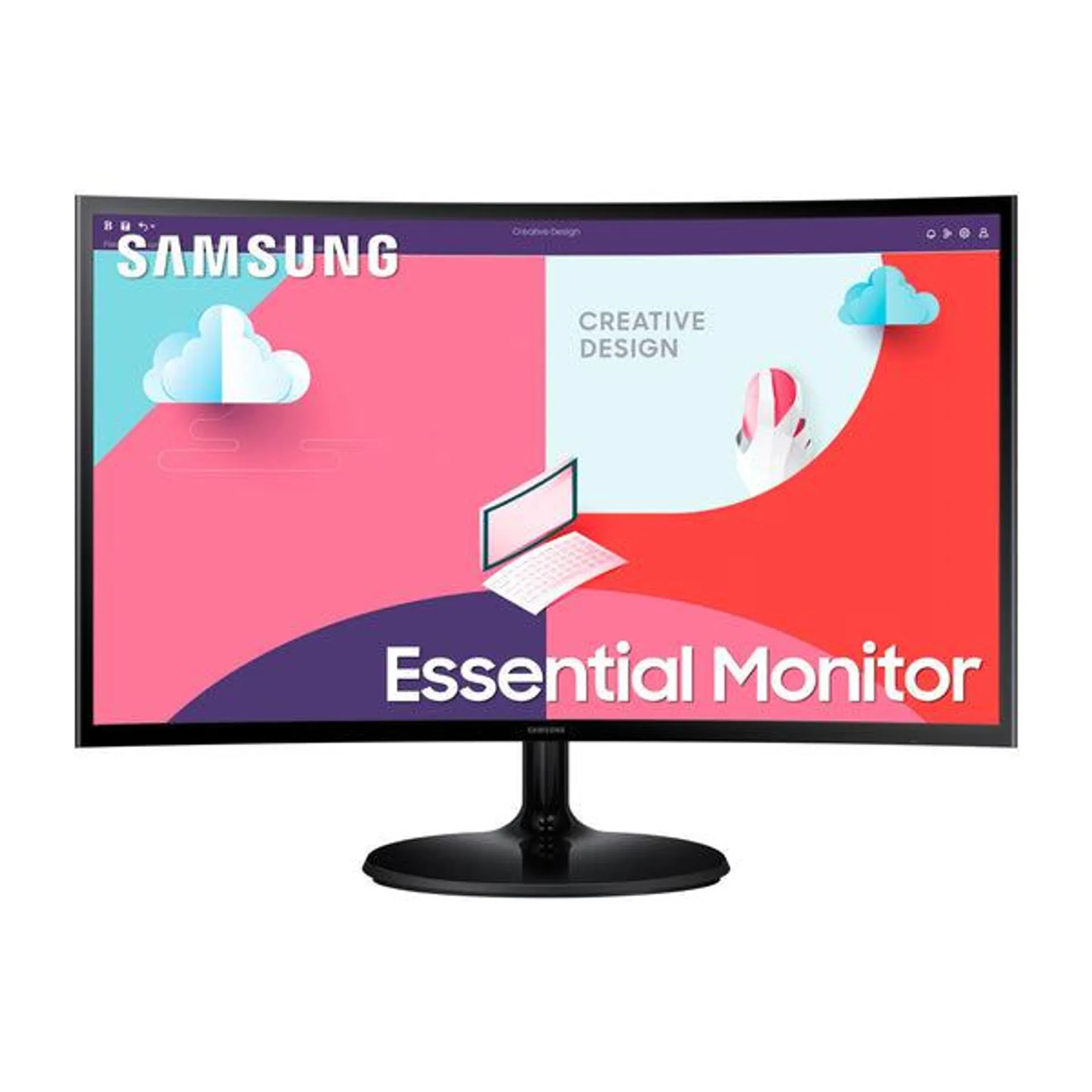 Samsung LS24C360 24" FHD Curved Monitor