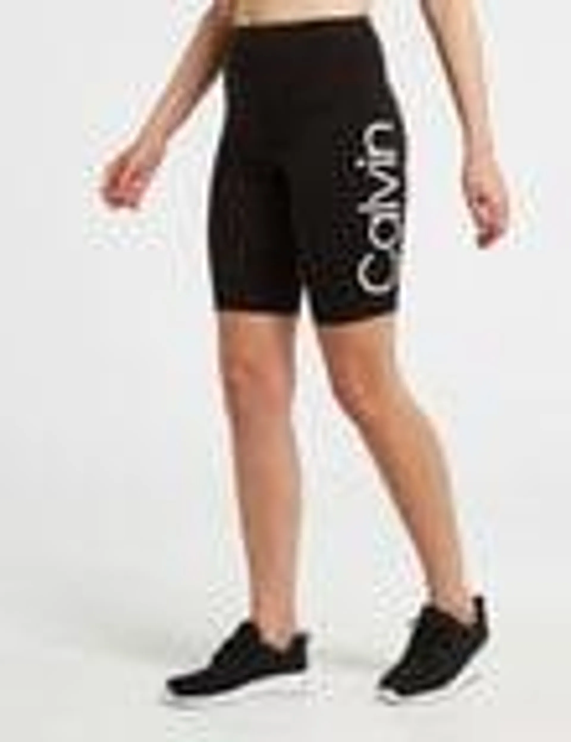 Calvin Klein High Waist Bike Short, Black