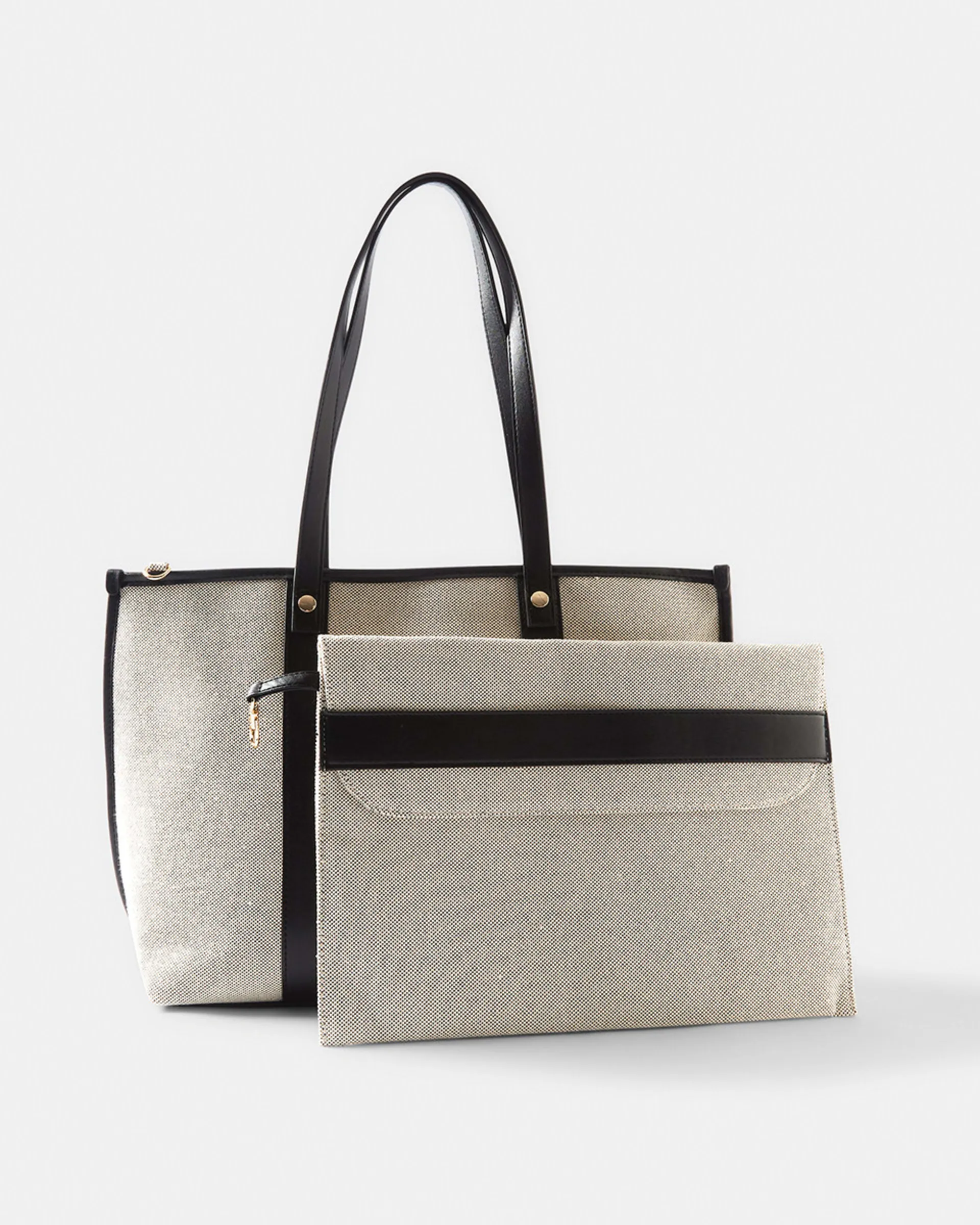 Contrast Tote