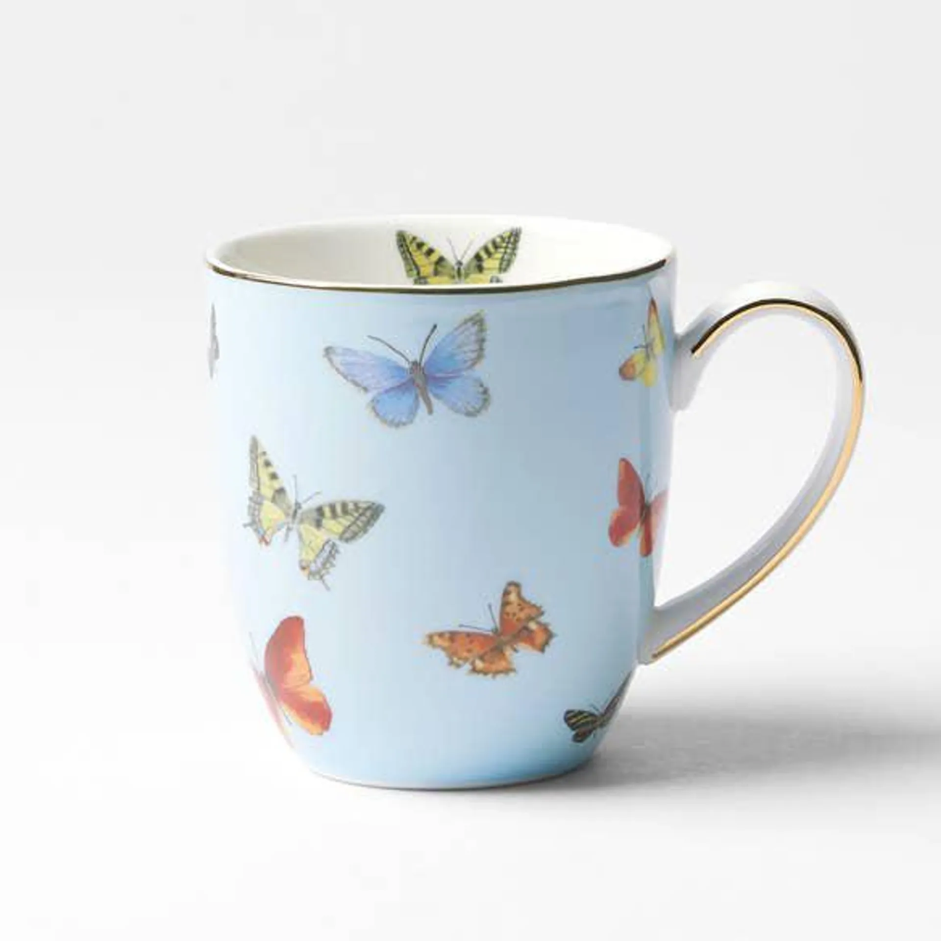 Miss Butterflies Mug - Blue