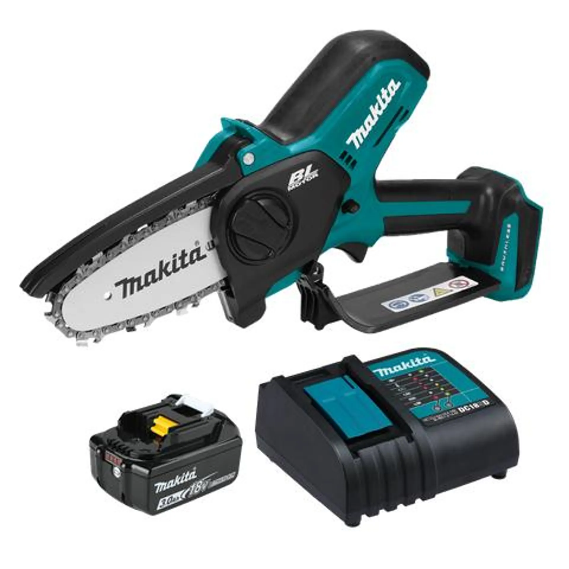 Makita LXT Cordless Pruning Saw 100mm Brushless 18v 3Ah